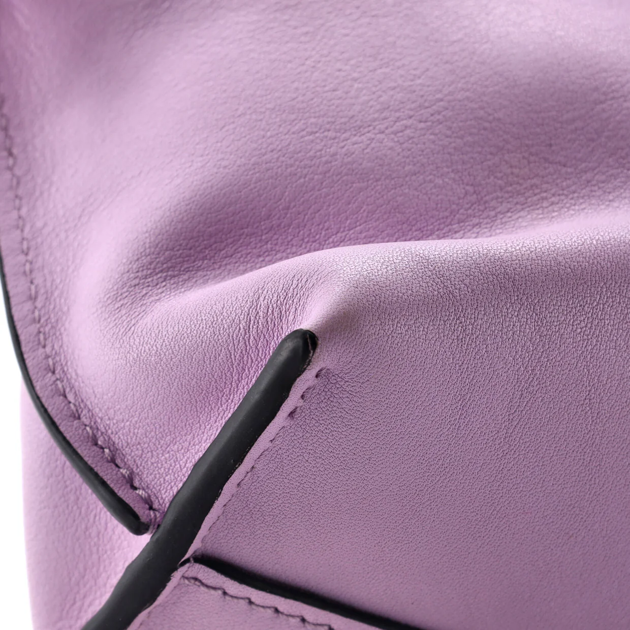 Flamenco Knot Clutch Leather Mini - Deep Luxury