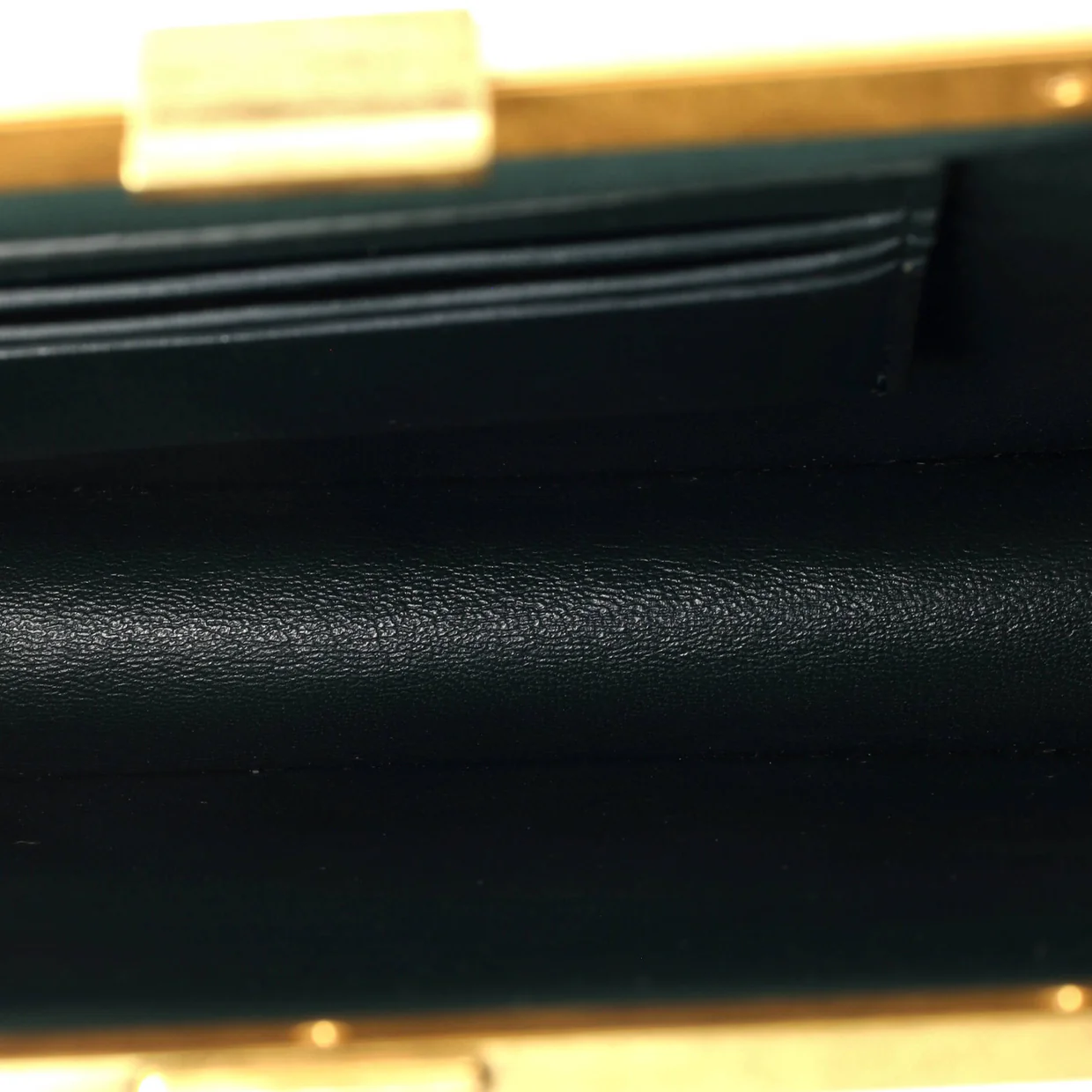 Clasp Crossbody Bag Lizard Mini - Deep Luxury