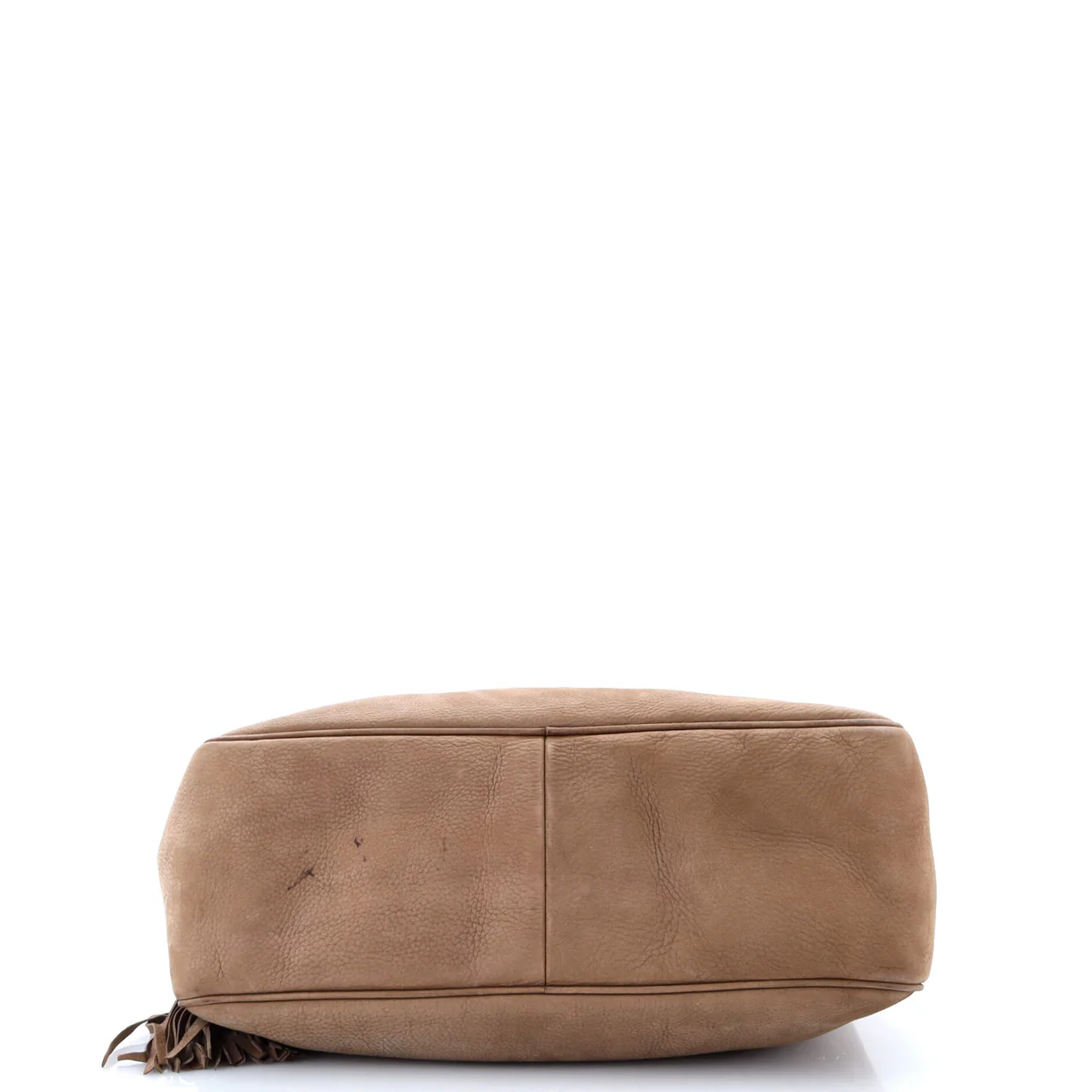 Soho Chain Zip Shoulder Bag Nubuck Medium - Deep Luxury