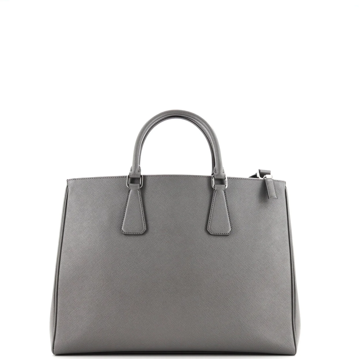 Galleria Double Zip Travel Tote Saffiano Leather Large - Deep Luxury