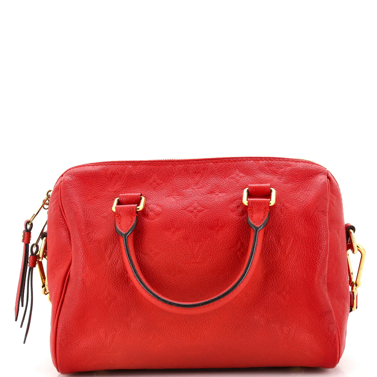 Speedy Bandouliere Bag Monogram Empreinte Leather 25 - Deep Luxury