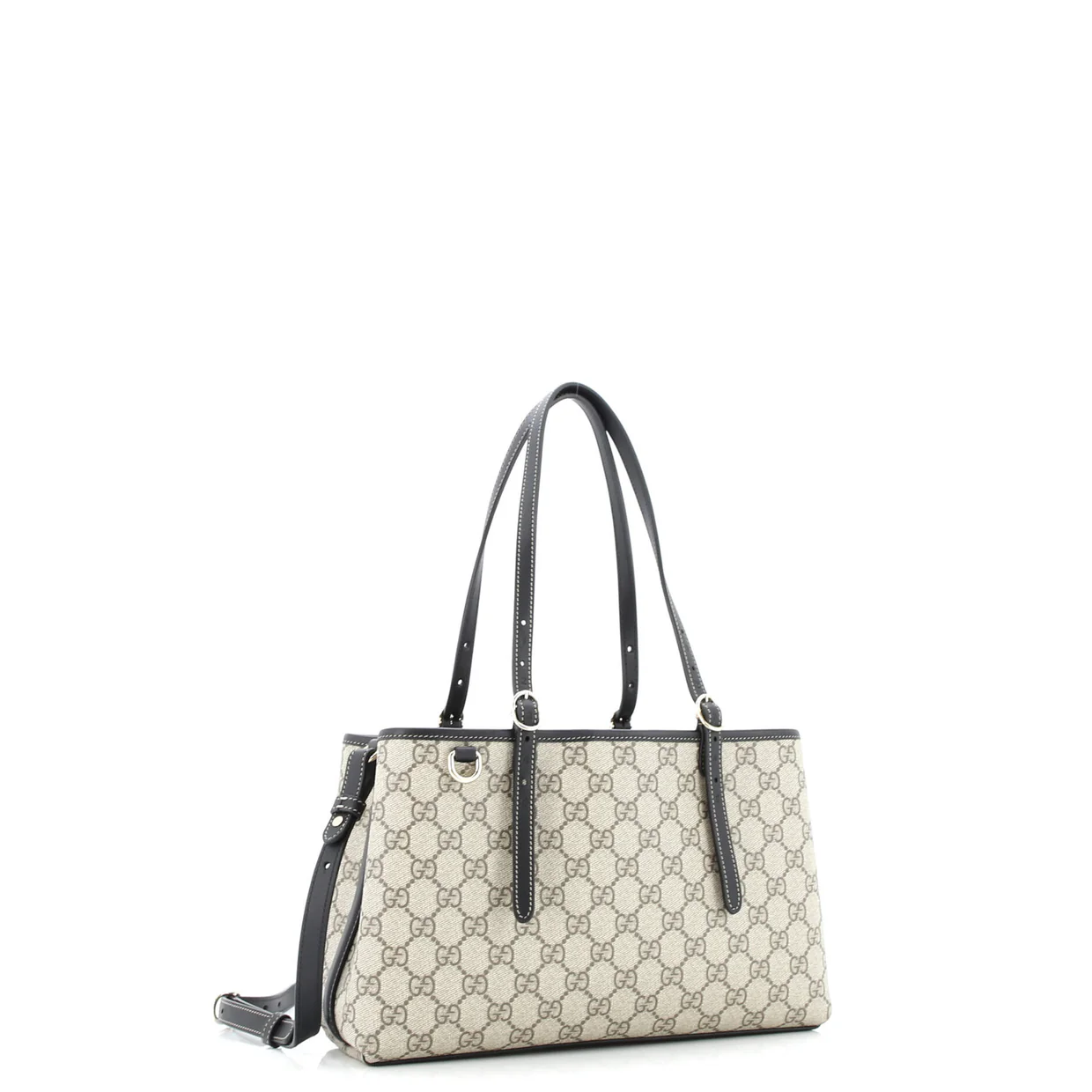 Emblem Tote GG Coated Canvas Small - Deep Luxury