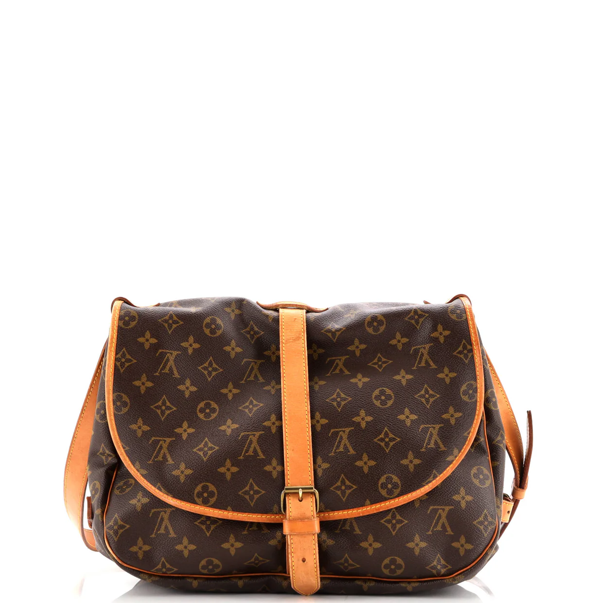 Saumur Handbag Monogram Canvas 35 - Deep Luxury