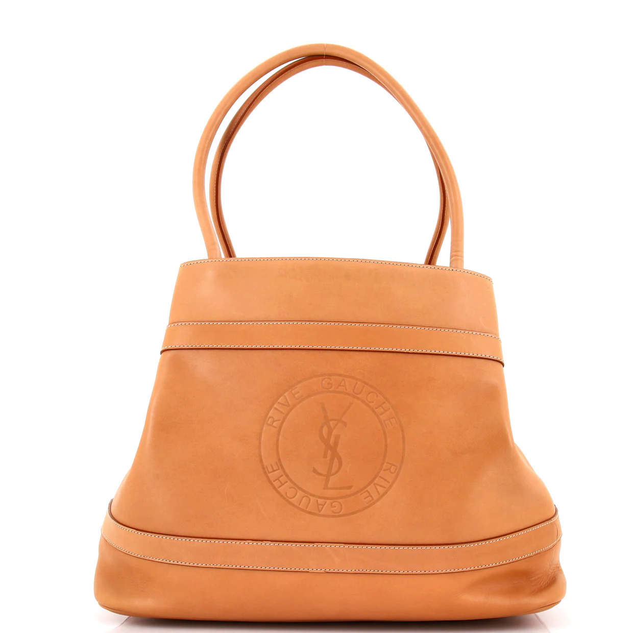 Rive Gauche Tote Bag Leather Large - Deep Luxury