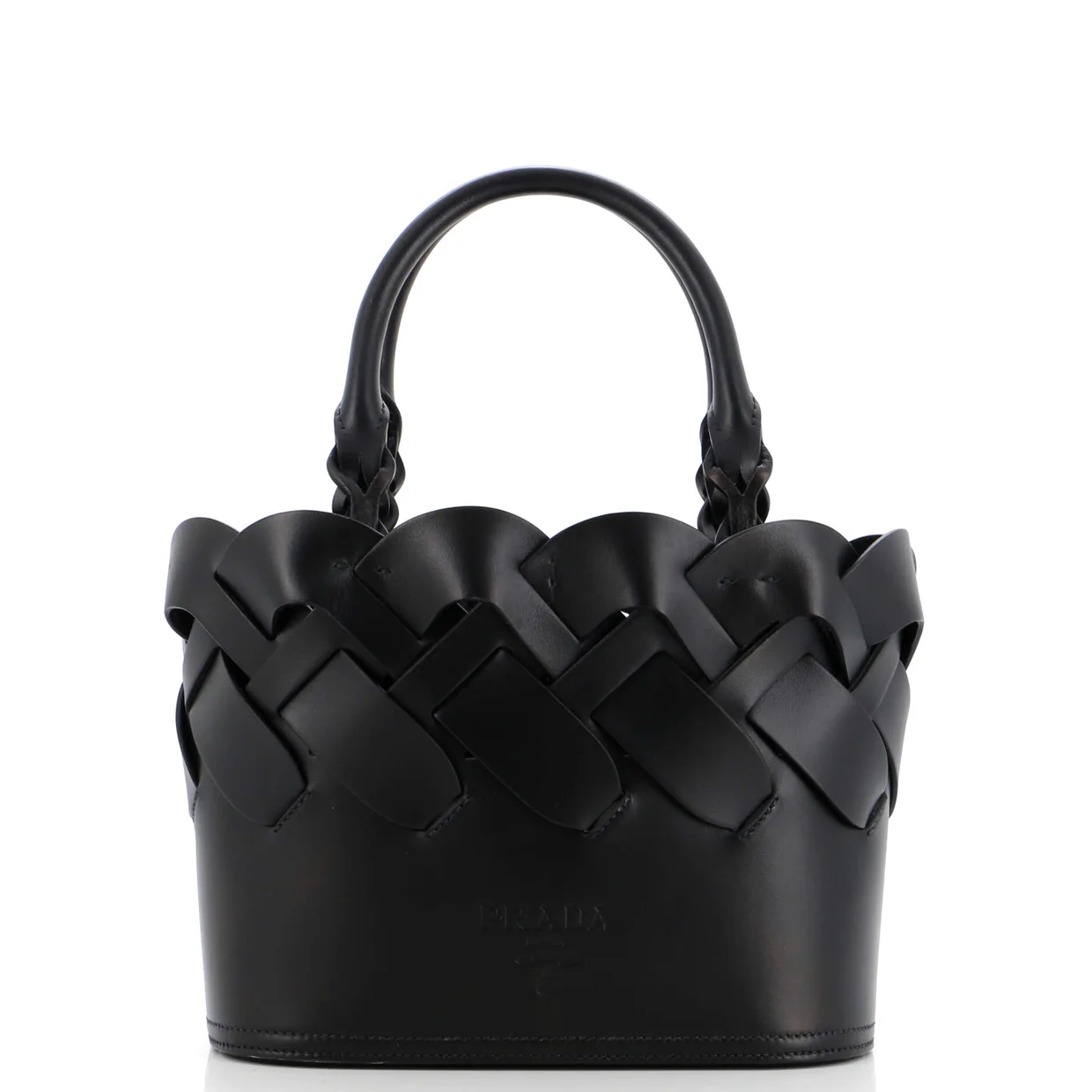 Tress Tote Leather Small - Deep Luxury