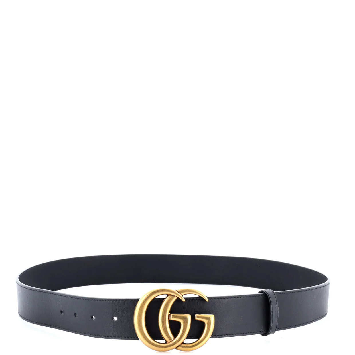 GG Marmont Belt Leather Wide - Deep Luxury