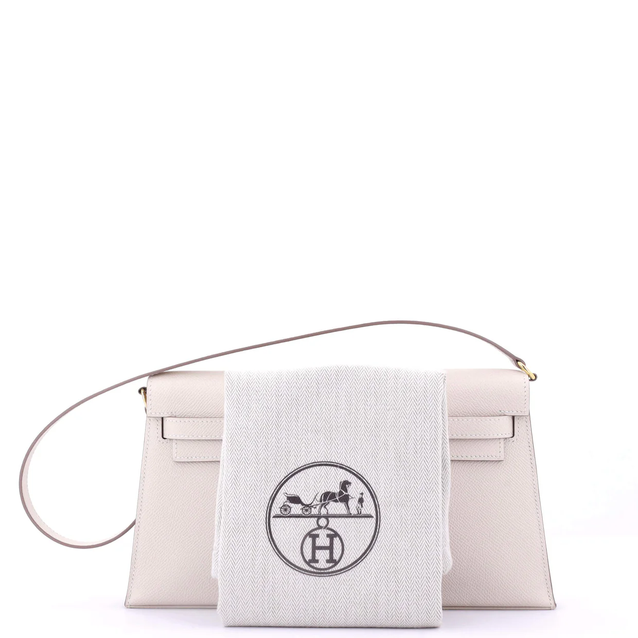 Kelly Elan Shoulder Bag Epsom - Deep Luxury