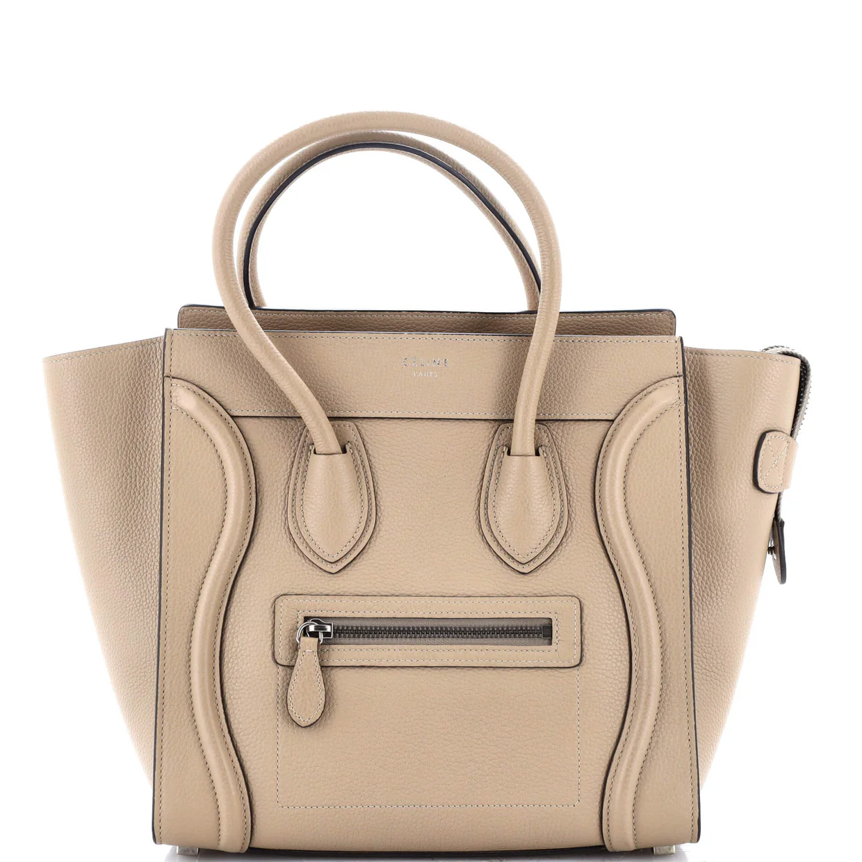 Luggage Bag Grainy Leather Micro - Deep Luxury
