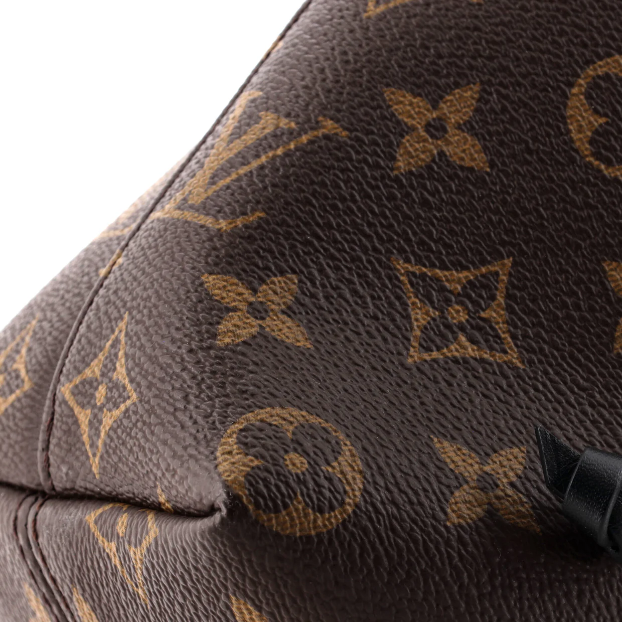 Montsouris NM Backpack Monogram Canvas with Leather BB - Deep Luxury