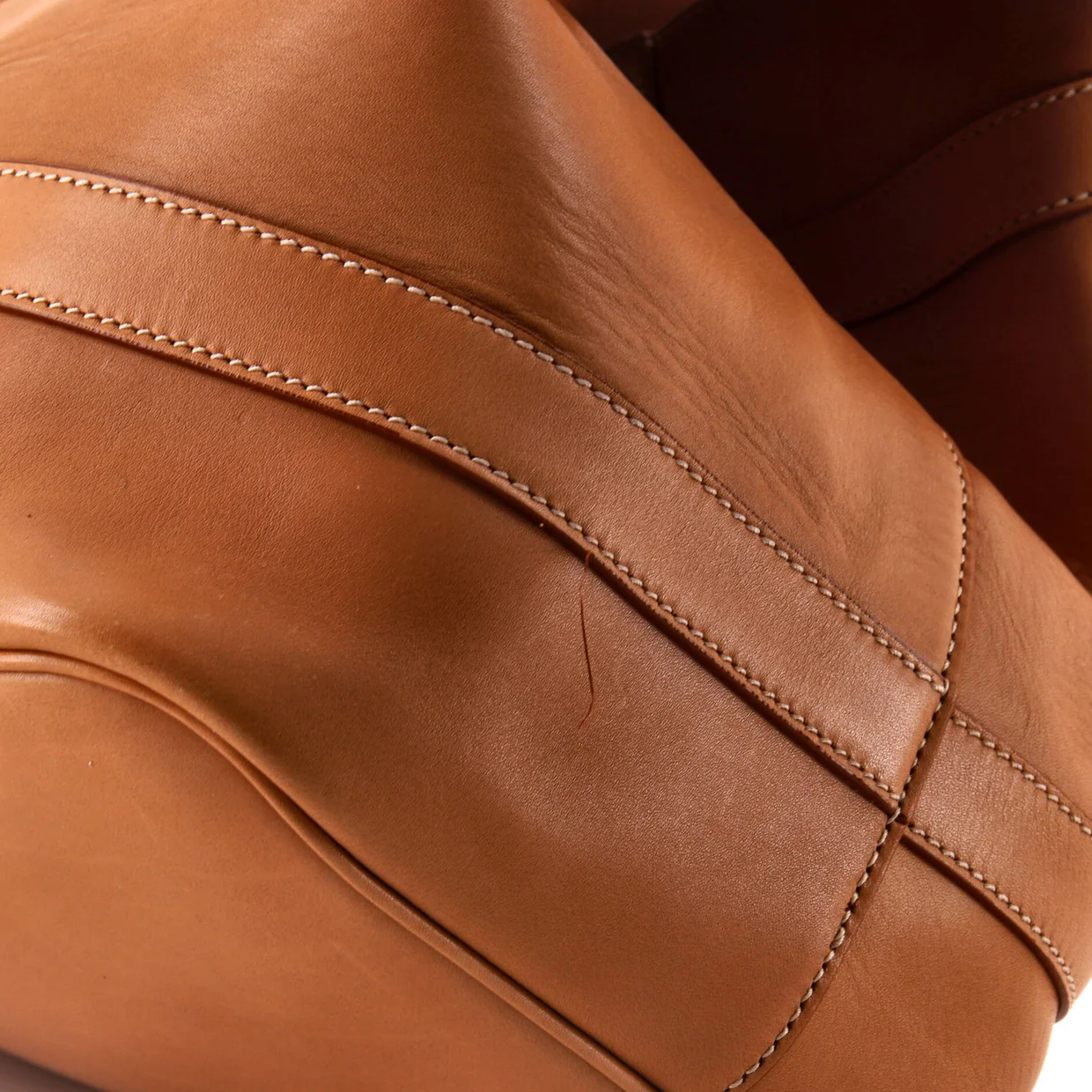 Rive Gauche Tote Bag Leather Large - Deep Luxury