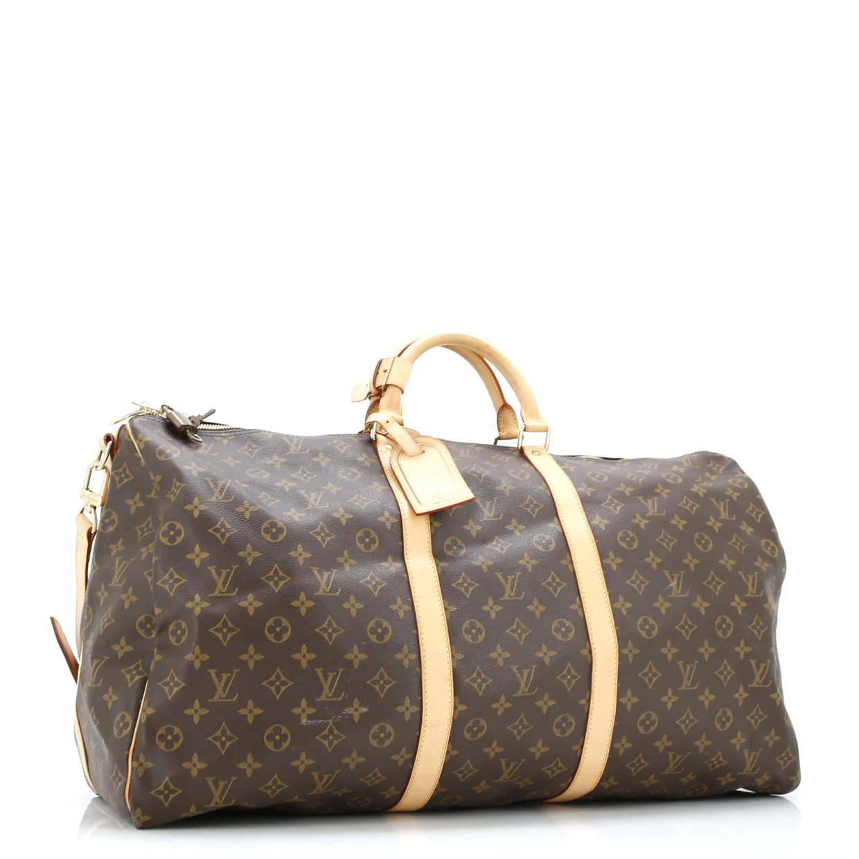 Keepall Bandouliere Bag Monogram Canvas 60 - Deep Luxury