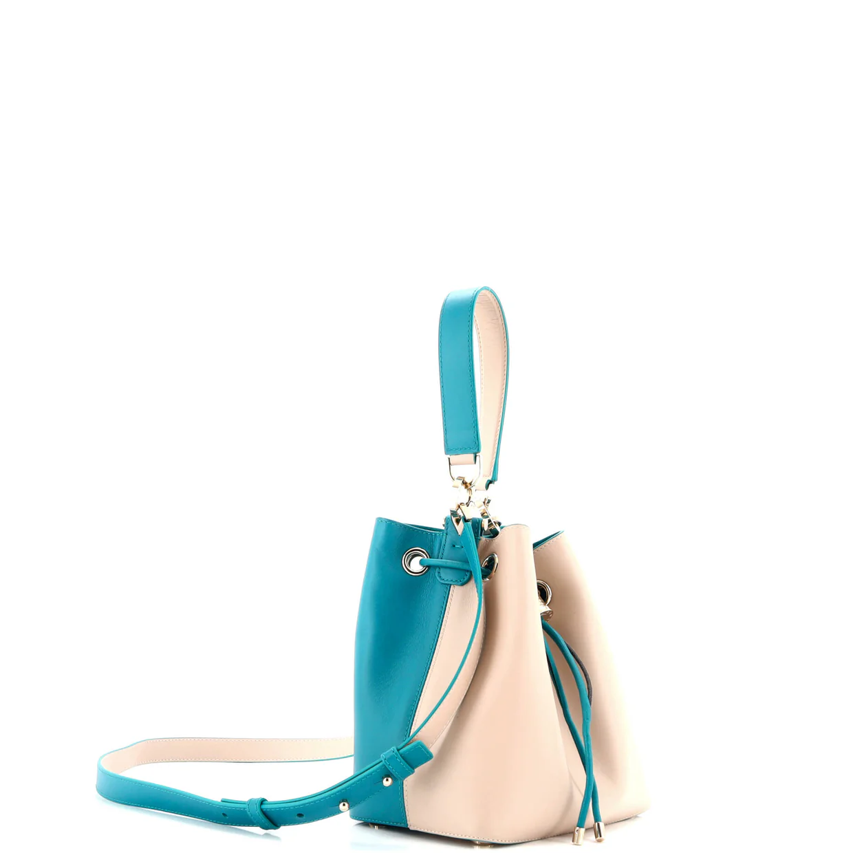 B.Zero1 Bucket Bag Leather - Deep Luxury