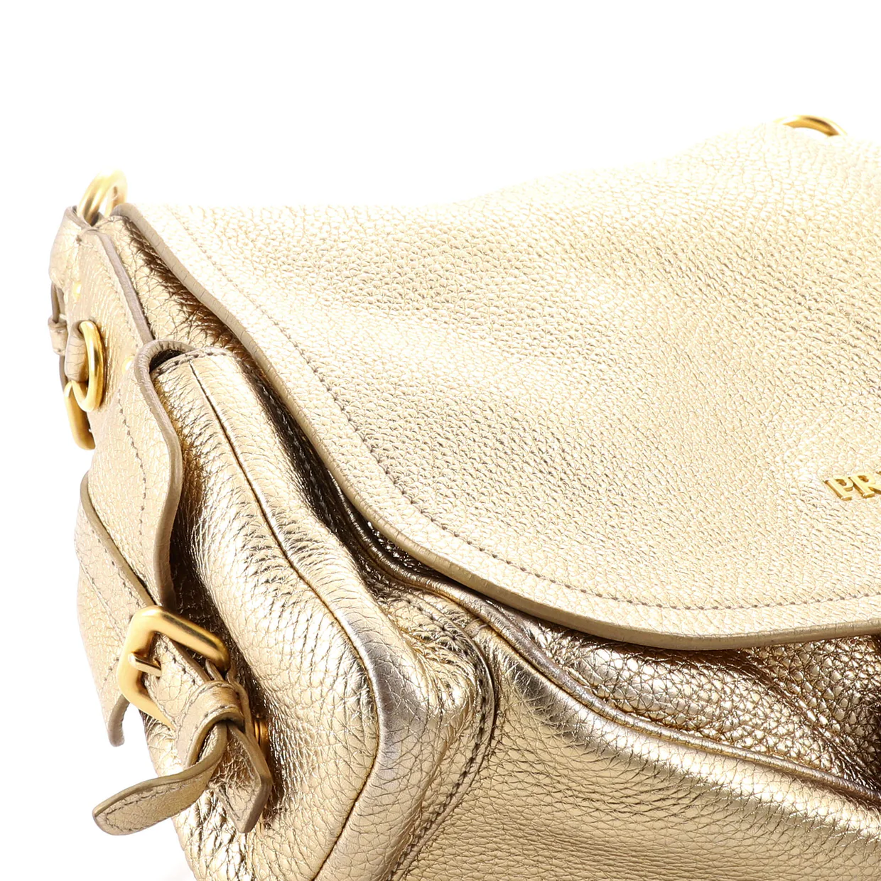 Side Pocket Zip Hobo Vitello Daino Large - Deep Luxury