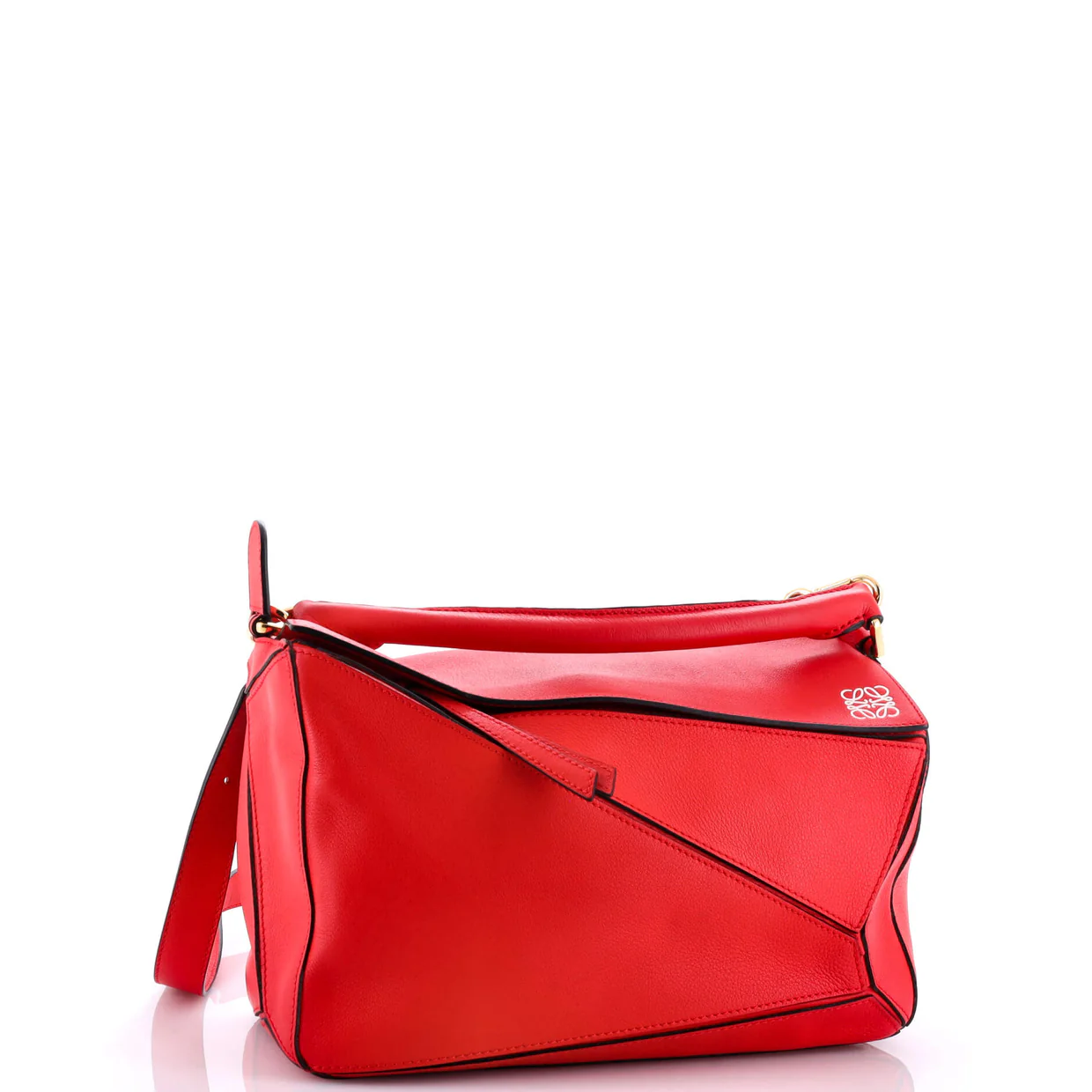 Puzzle Bag Leather Medium - Deep Luxury
