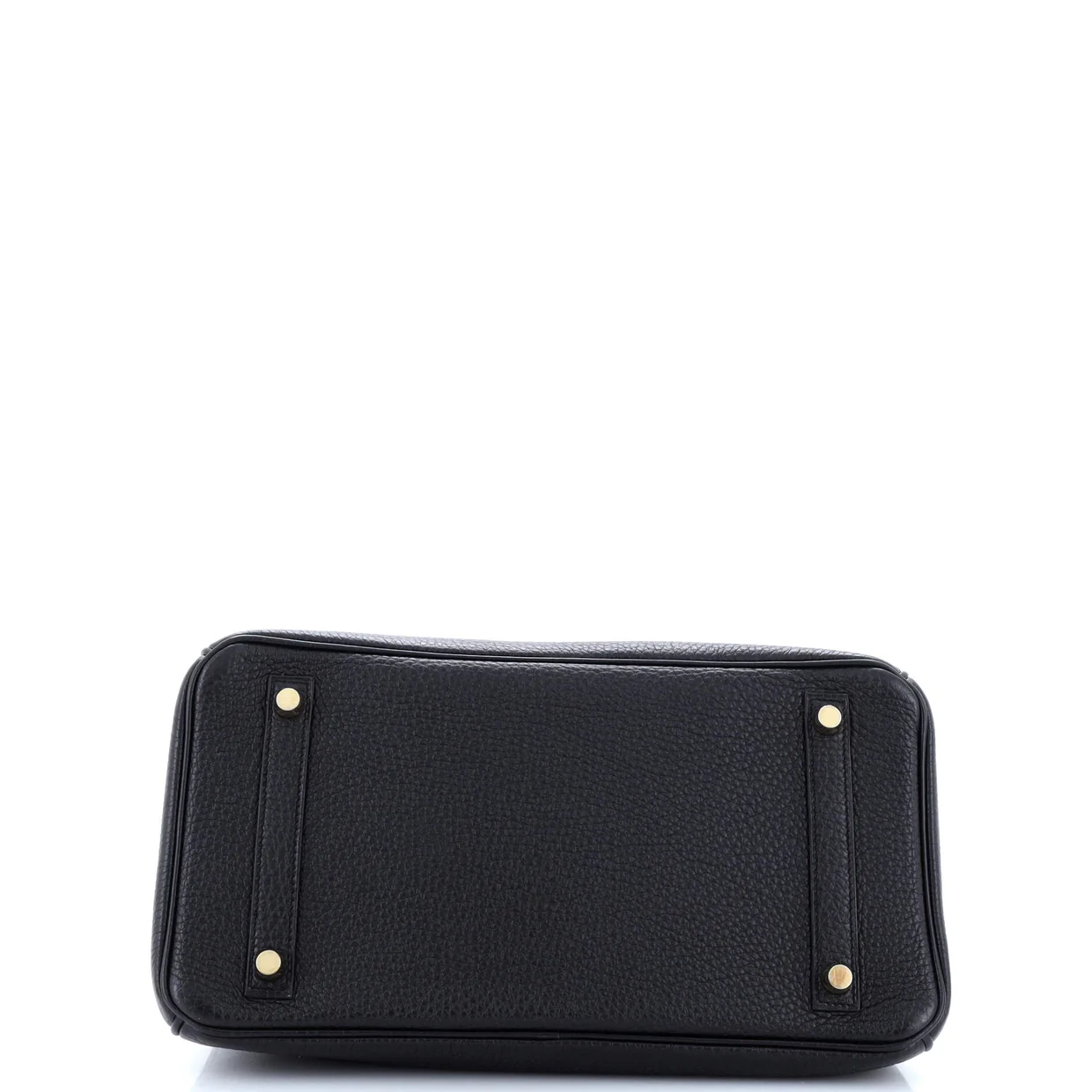 Birkin Handbag Noir Togo with Gold Hardware 30 - Deep Luxury