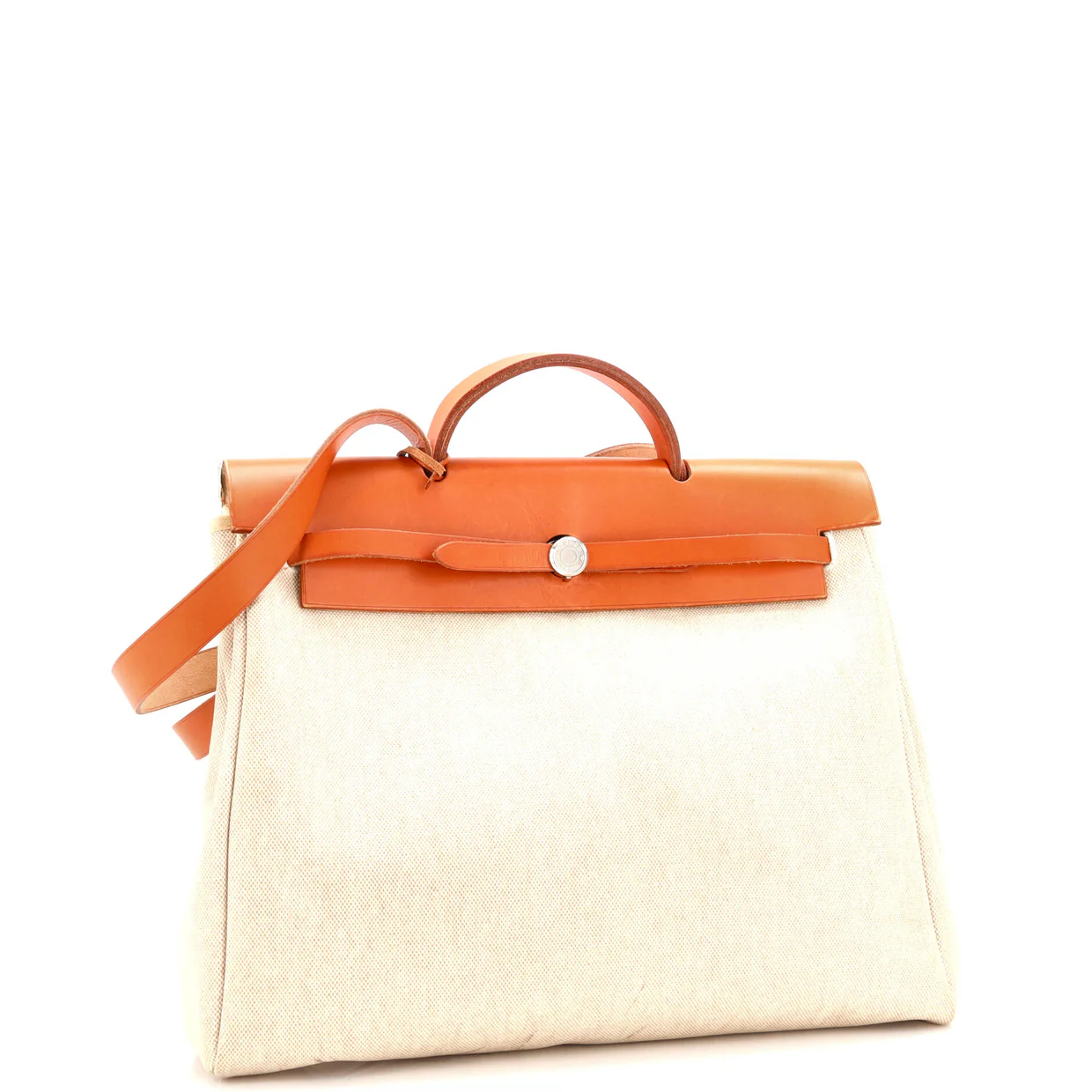 Herbag Toile and Leather MM - Deep Luxury