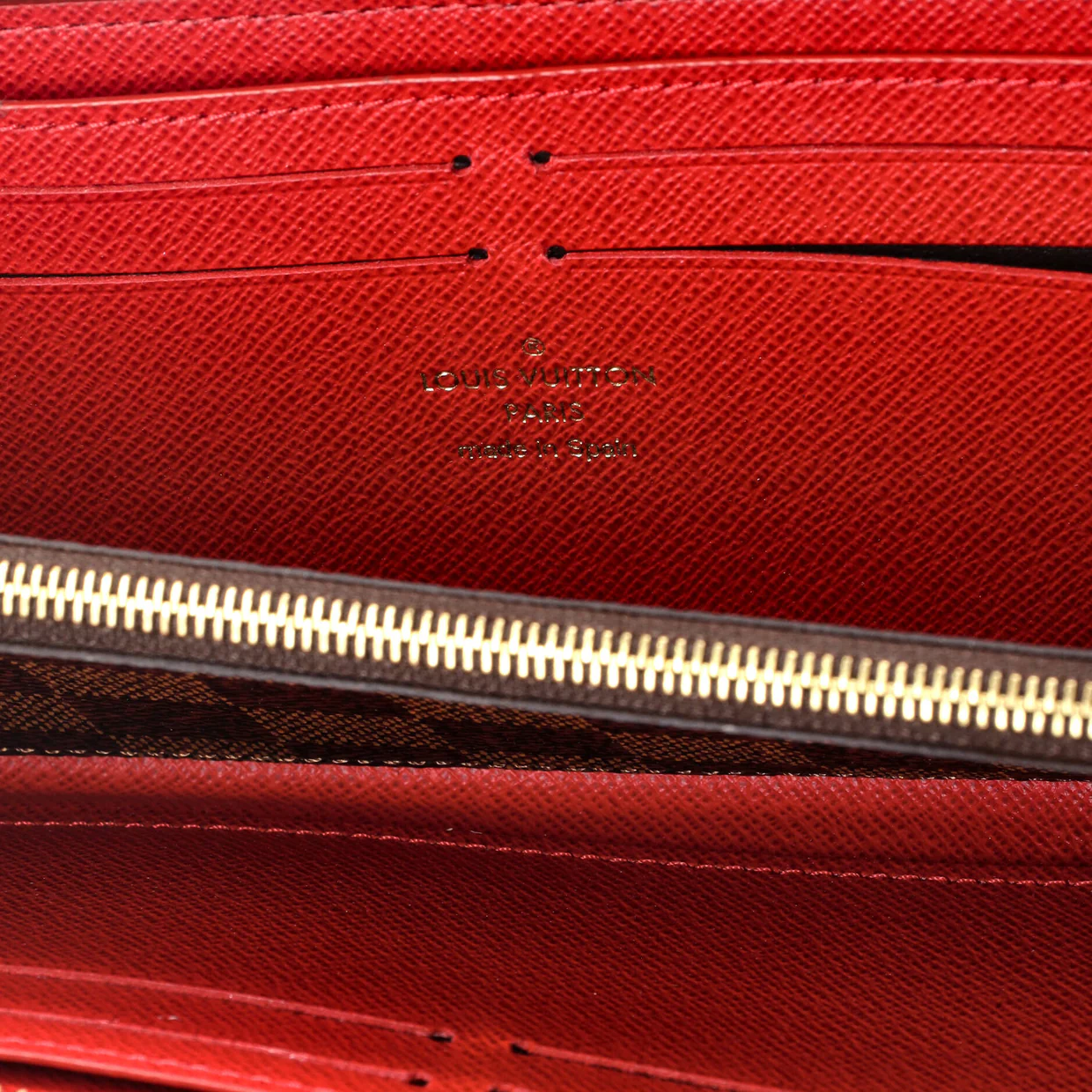 Clemence Wallet Damier - Deep Luxury