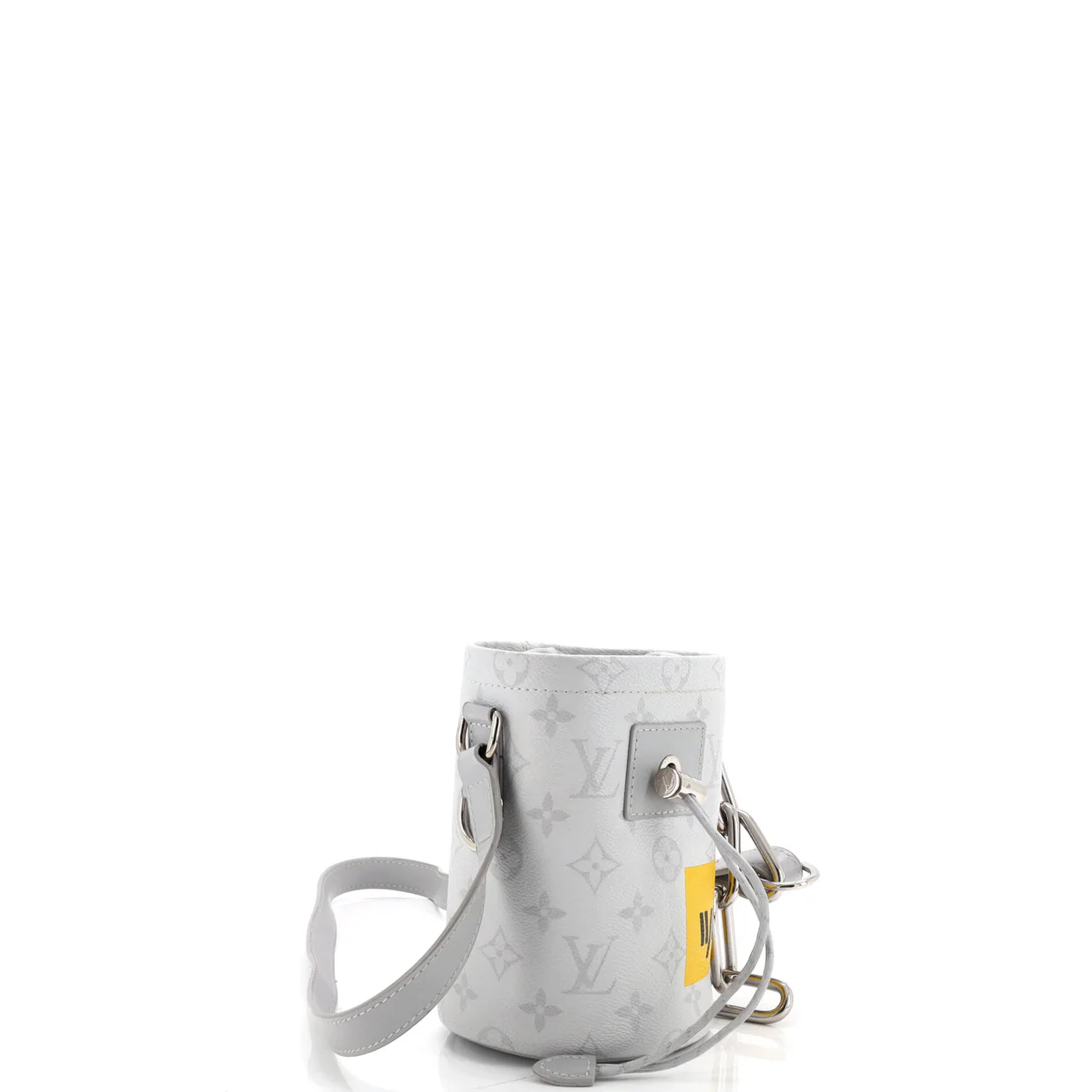 Chalk Nano Bag Limited Edition Logo Story Monogram Canvas - Deep Luxury