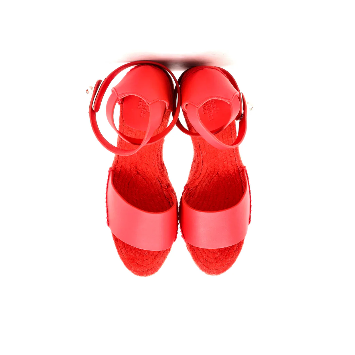 Women's Tipoli Wedge Espadrille Sandals Leather - Deep Luxury