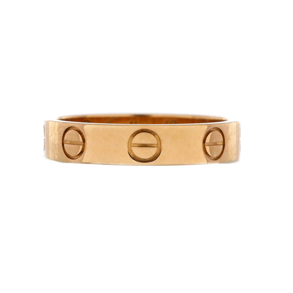 Love Wedding Band Ring 18K Yellow Gold - Deep Luxury