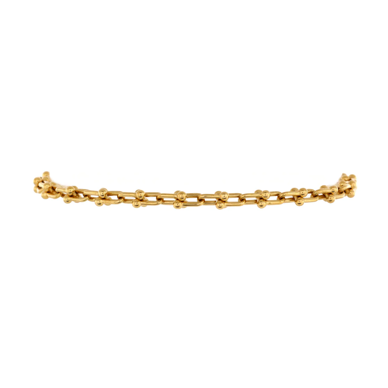 HardWear Link Bracelet 18K Yellow Gold Micro - Deep Luxury