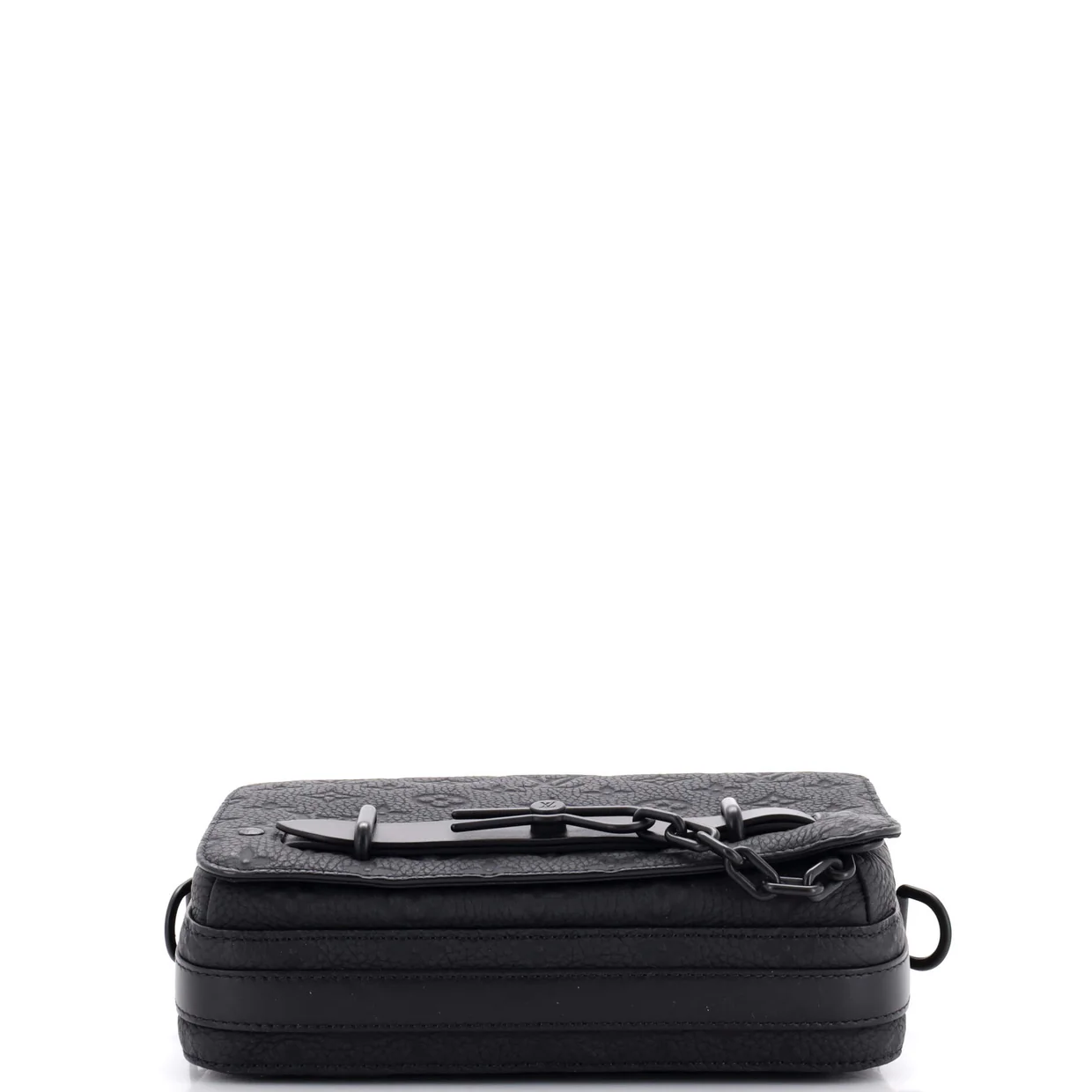 Steamer Messenger Bag Monogram Taurillon Leather - Deep Luxury