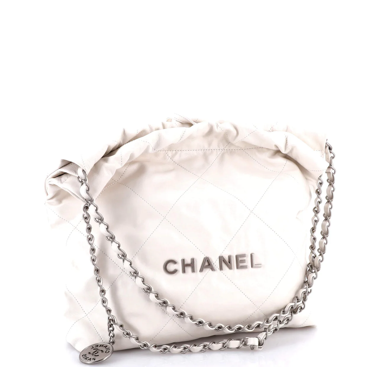 22 Chain Hobo Quilted Calfskin Small - Deep Luxury