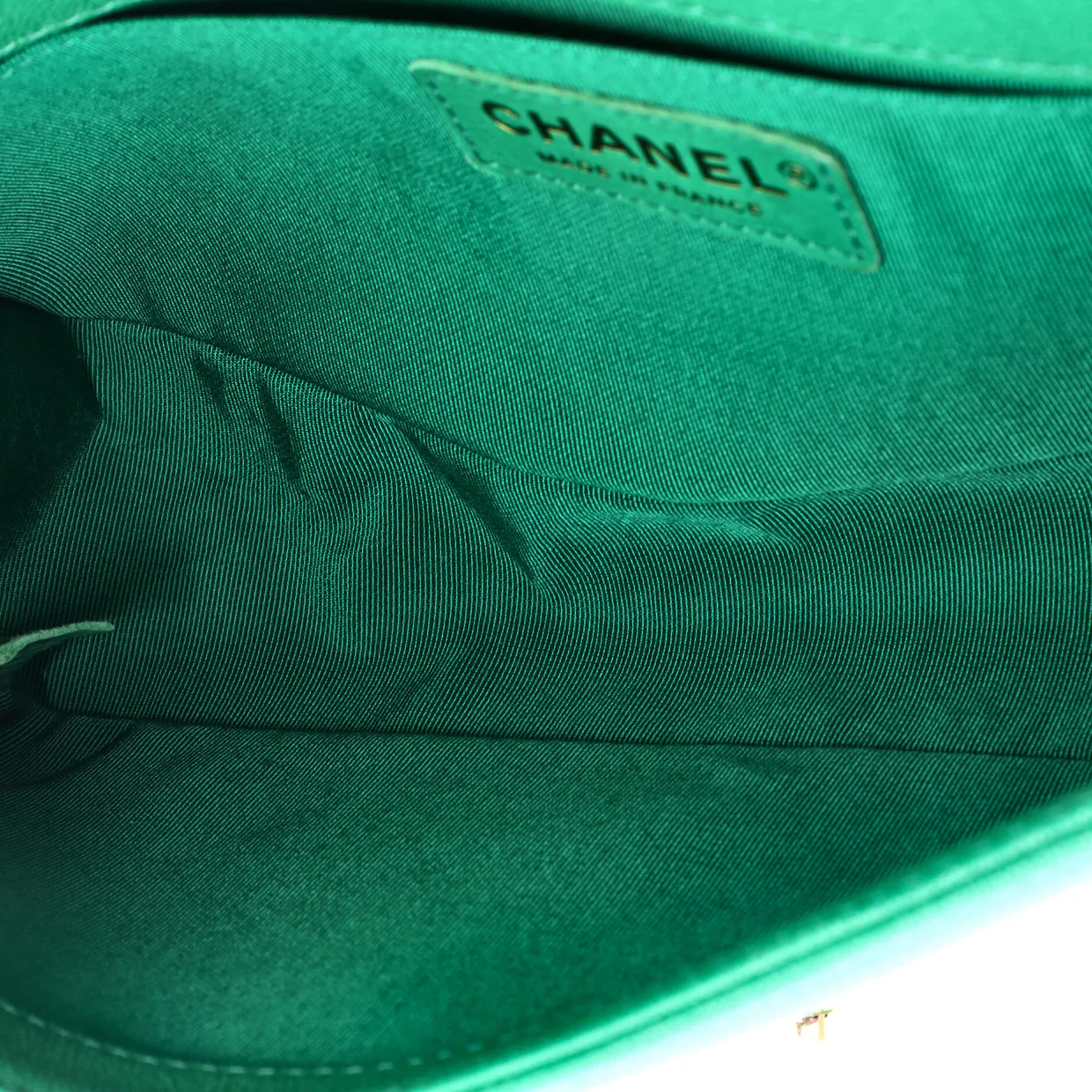 Boy Flap Bag Quilted Caviar Old Medium - Deep Luxury