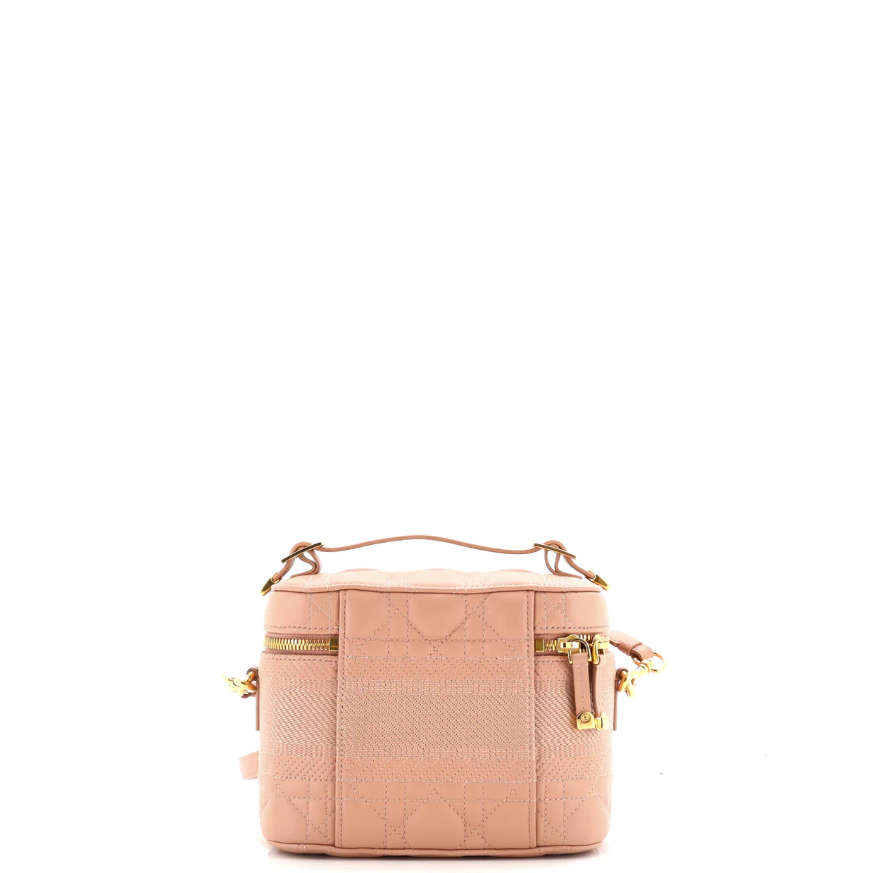 DiorTravel Convertible Vanity Case Cannage Quilt Lambskin Small - Deep Luxury