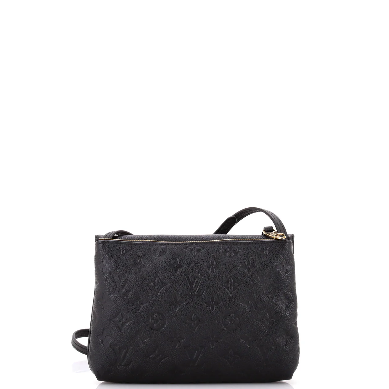 Twice Handbag Monogram Empreinte Leather - Deep Luxury