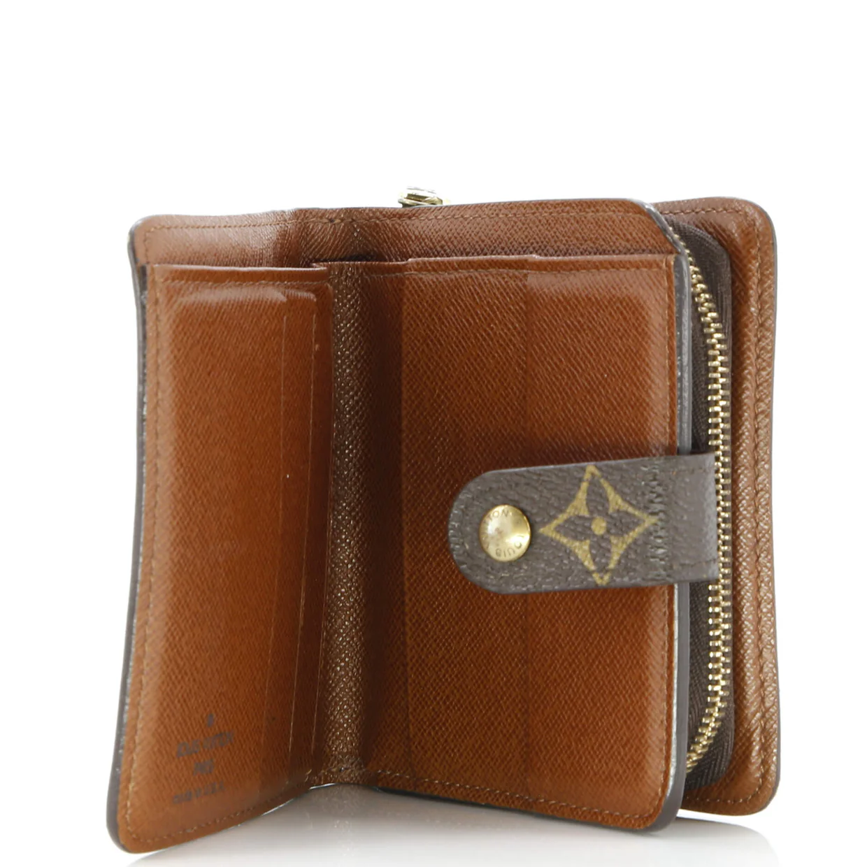 Compact Zippe Wallet Monogram Canvas - Deep Luxury