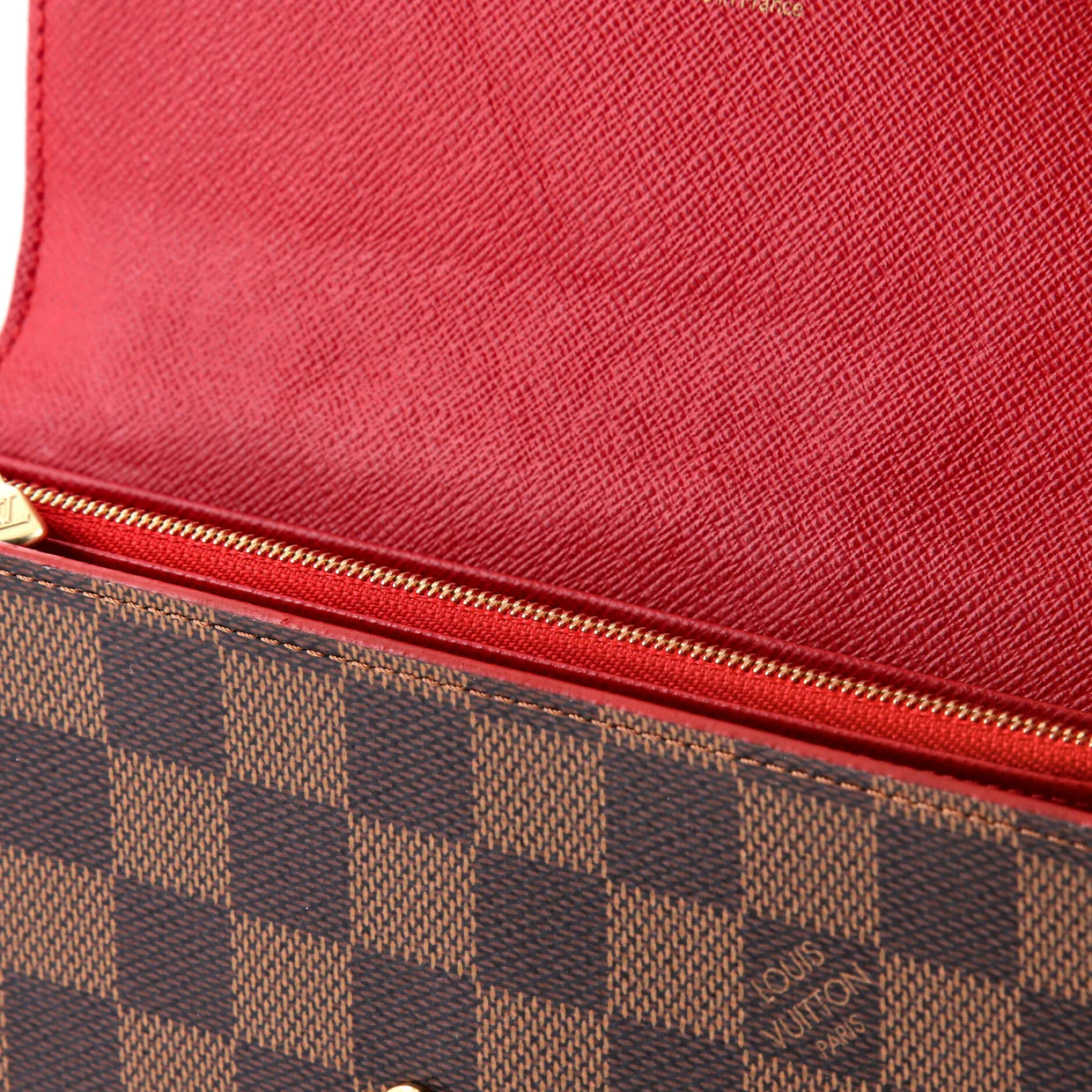 Sarah Wallet NM Studded Damier - Deep Luxury