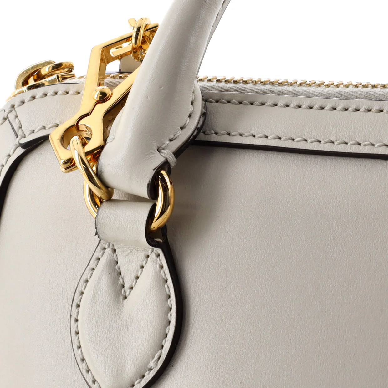 Horsebit 1955 Top Handle Bag Leather Small - Deep Luxury