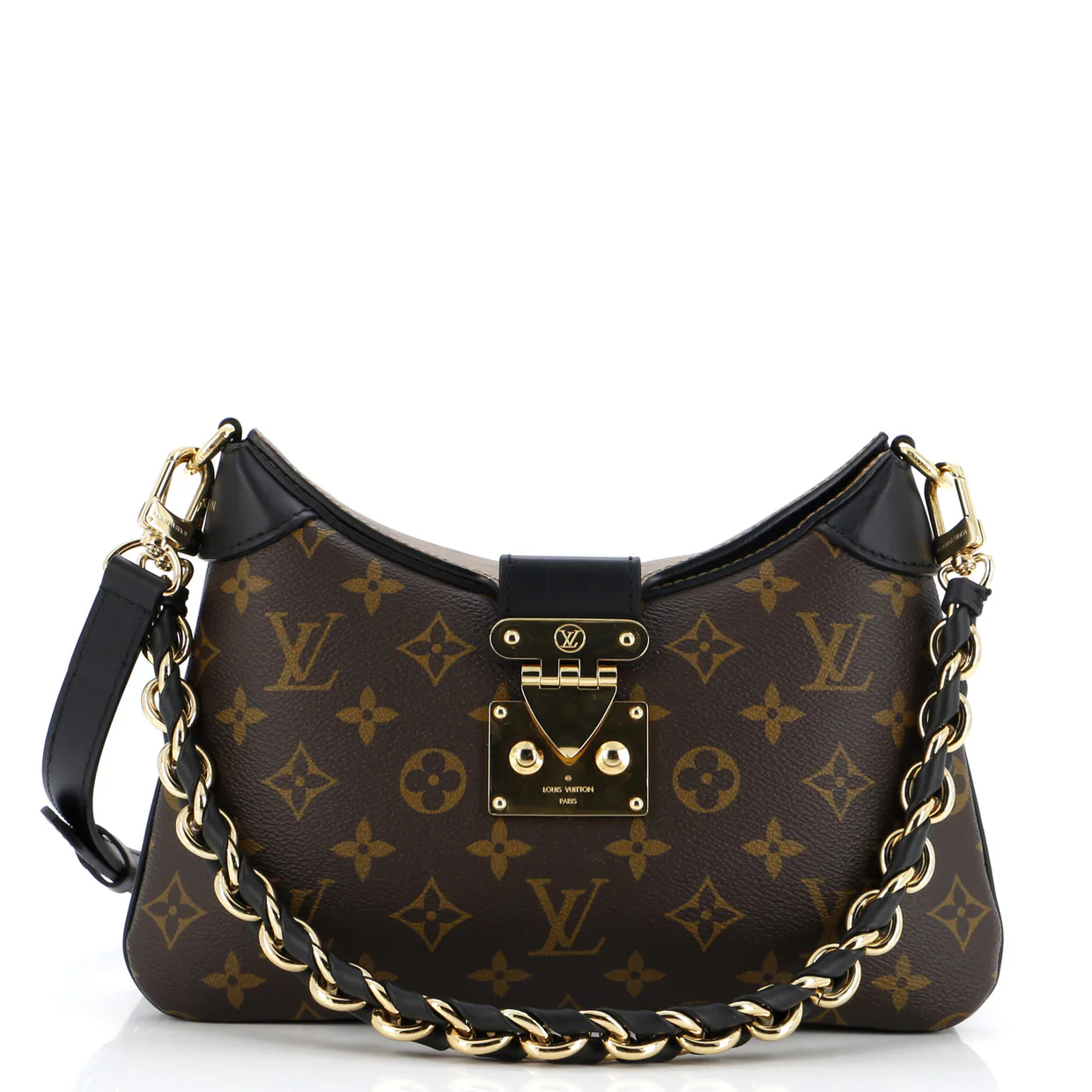 LV Twinny Handbag Monogram Canvas and Reverse Monogram Canvas with Leather - Deep Luxury