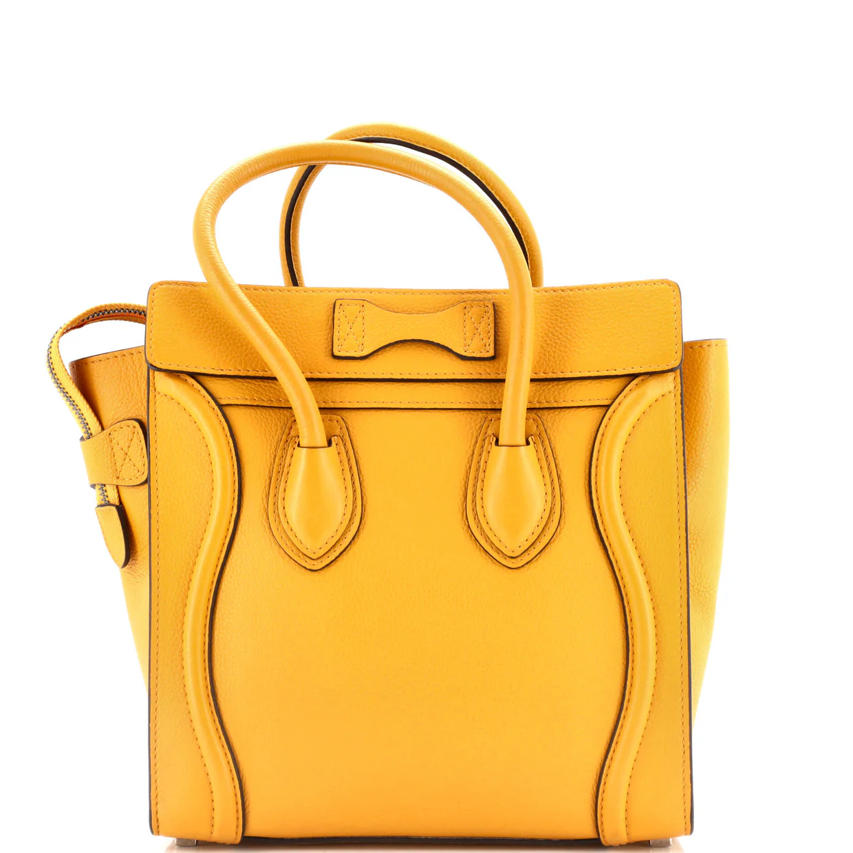 Luggage Bag Grainy Leather Micro - Deep Luxury
