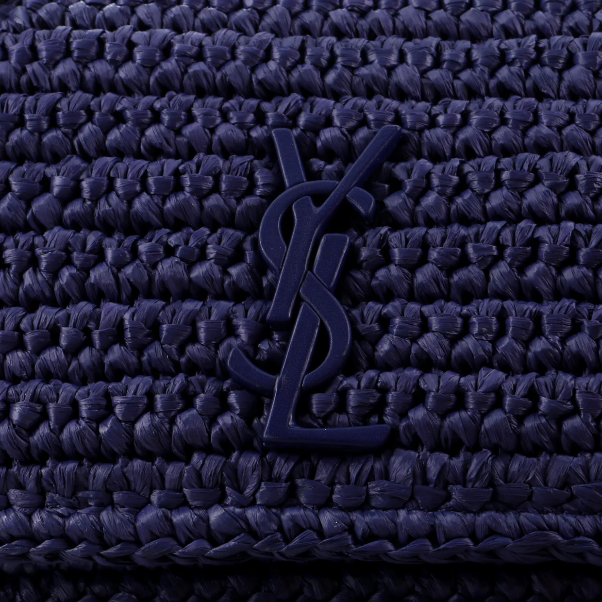 Niki Chain Flap Bag Raffia Medium - Deep Luxury