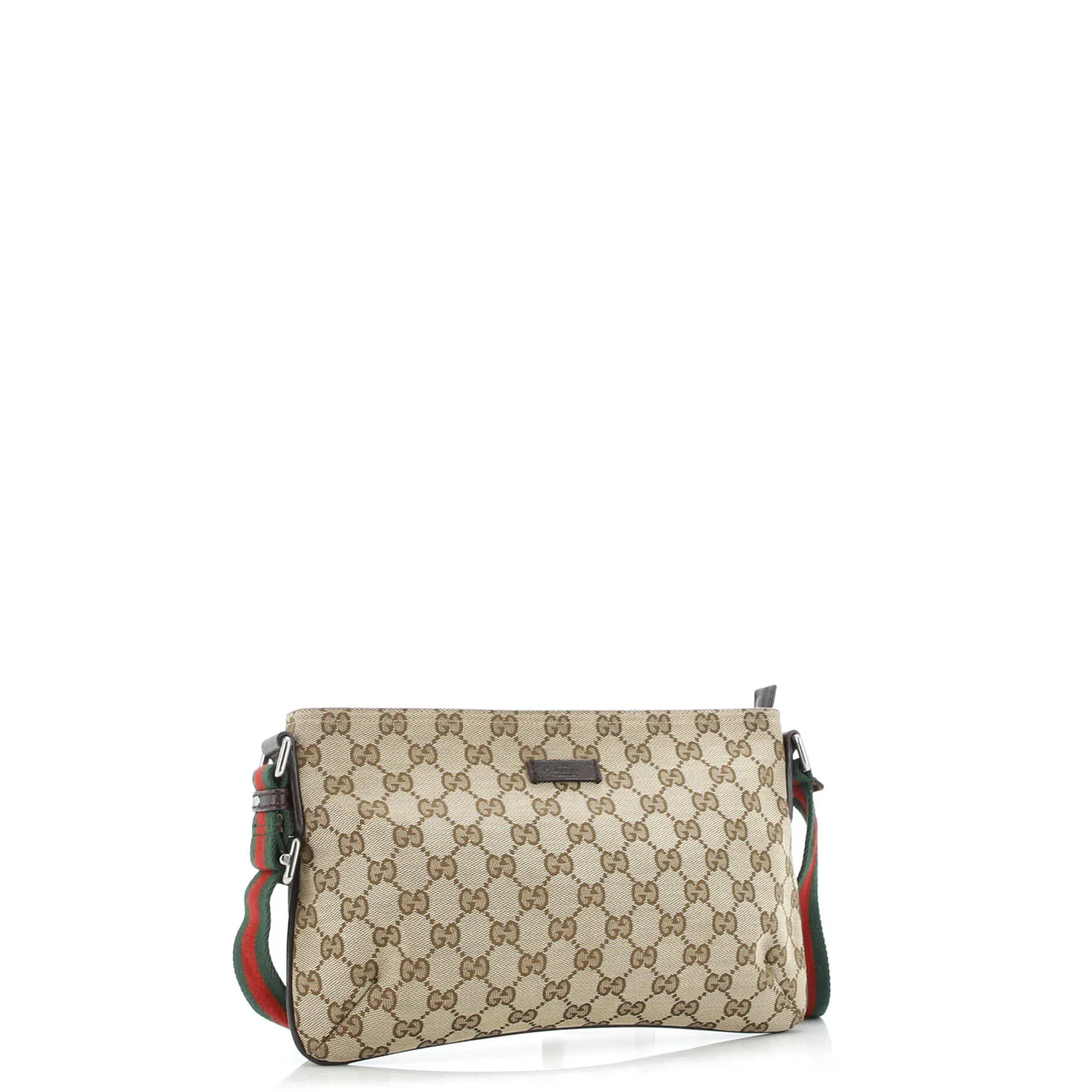 Web Strap Messenger Bag GG Canvas Small - Deep Luxury