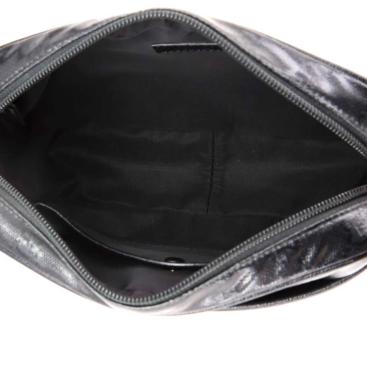 Front Pocket Camera Bag GG Crystal Coated Canvas Mini - Deep Luxury