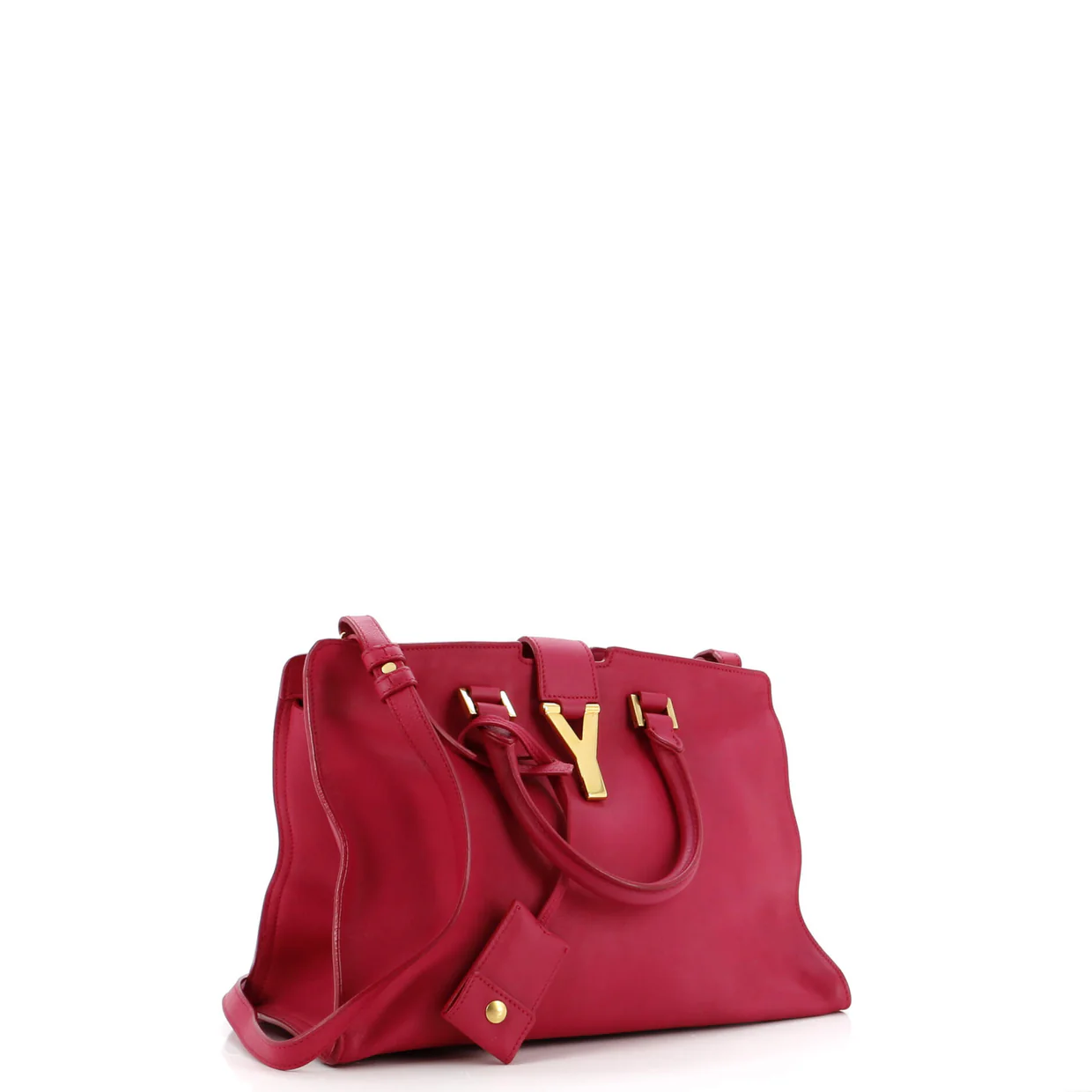 Classic Y Cabas Leather Small - Deep Luxury