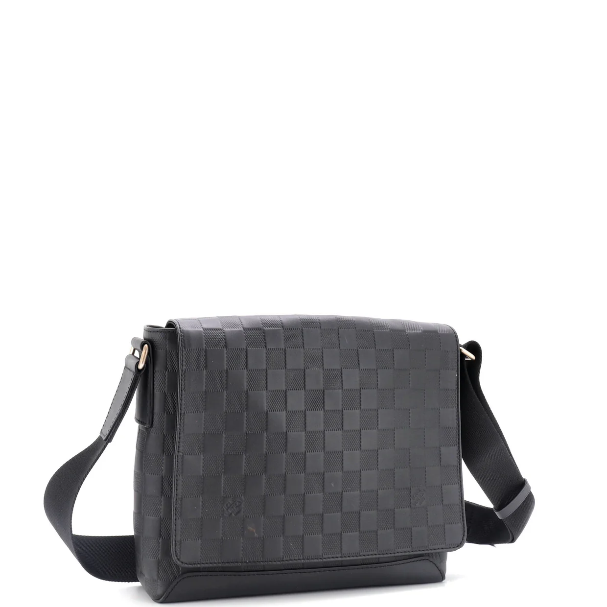 District NM Messenger Bag Damier Infini Leather PM - Deep Luxury