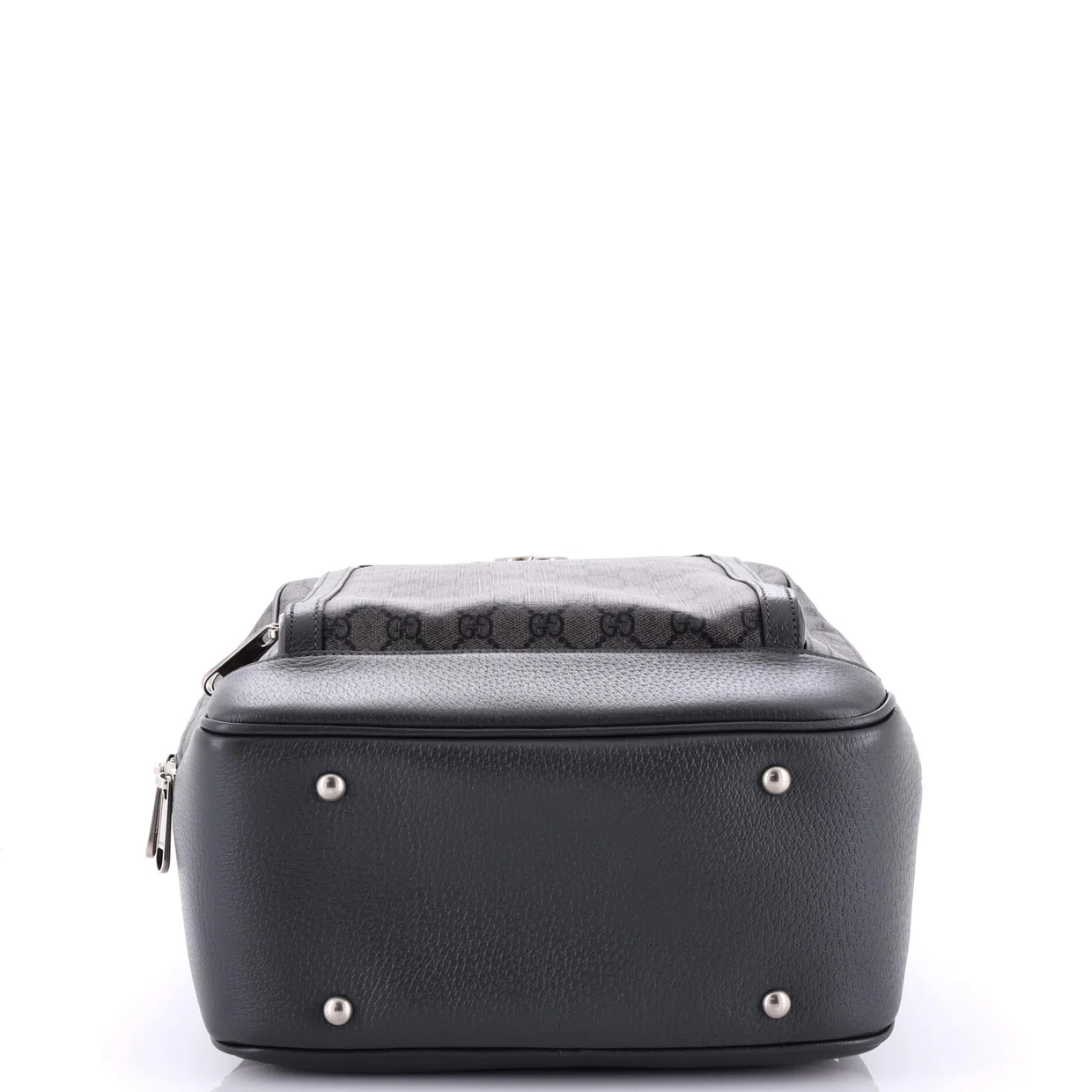 Ophidia Front Zip Pocket Backpack GG Coated Canvas Medium - Deep Luxury