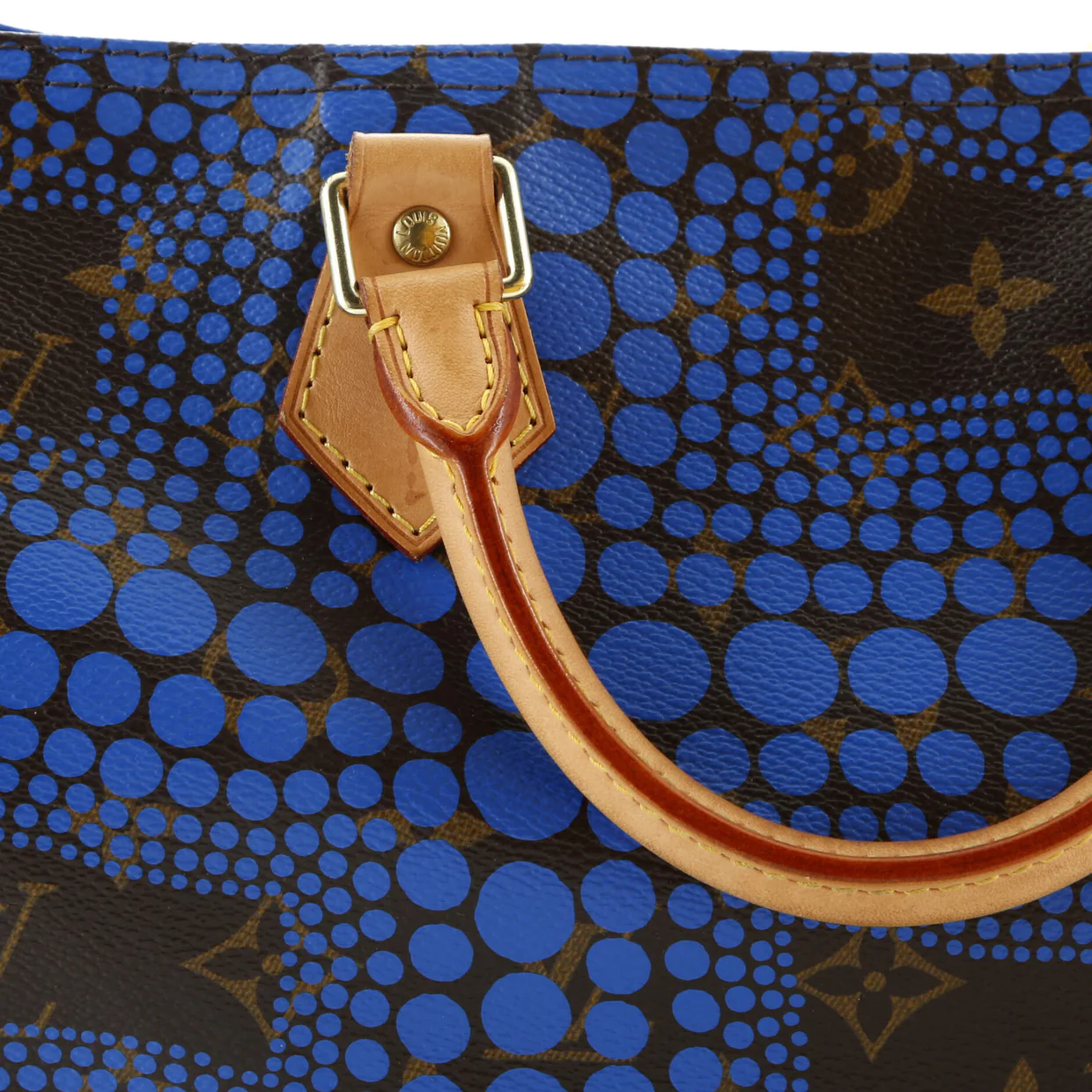 Speedy Handbag Limited Edition Kusama Town Monogram Canvas 30 - Deep Luxury