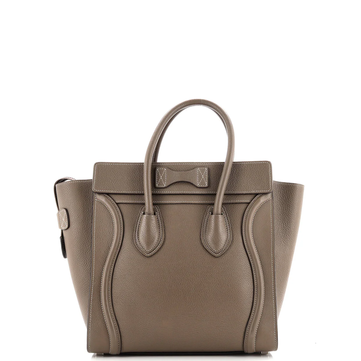 Luggage Bag Grainy Leather Micro - Deep Luxury
