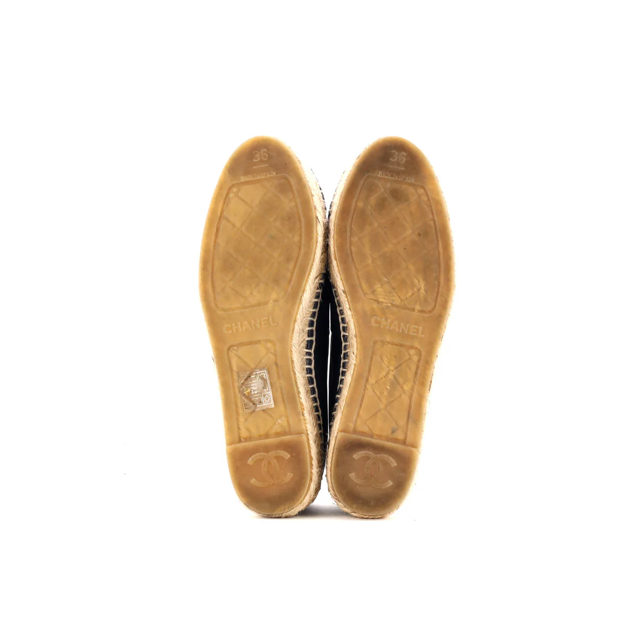 Women's CC Cap Toe Espadrilles Leather - Deep Luxury
