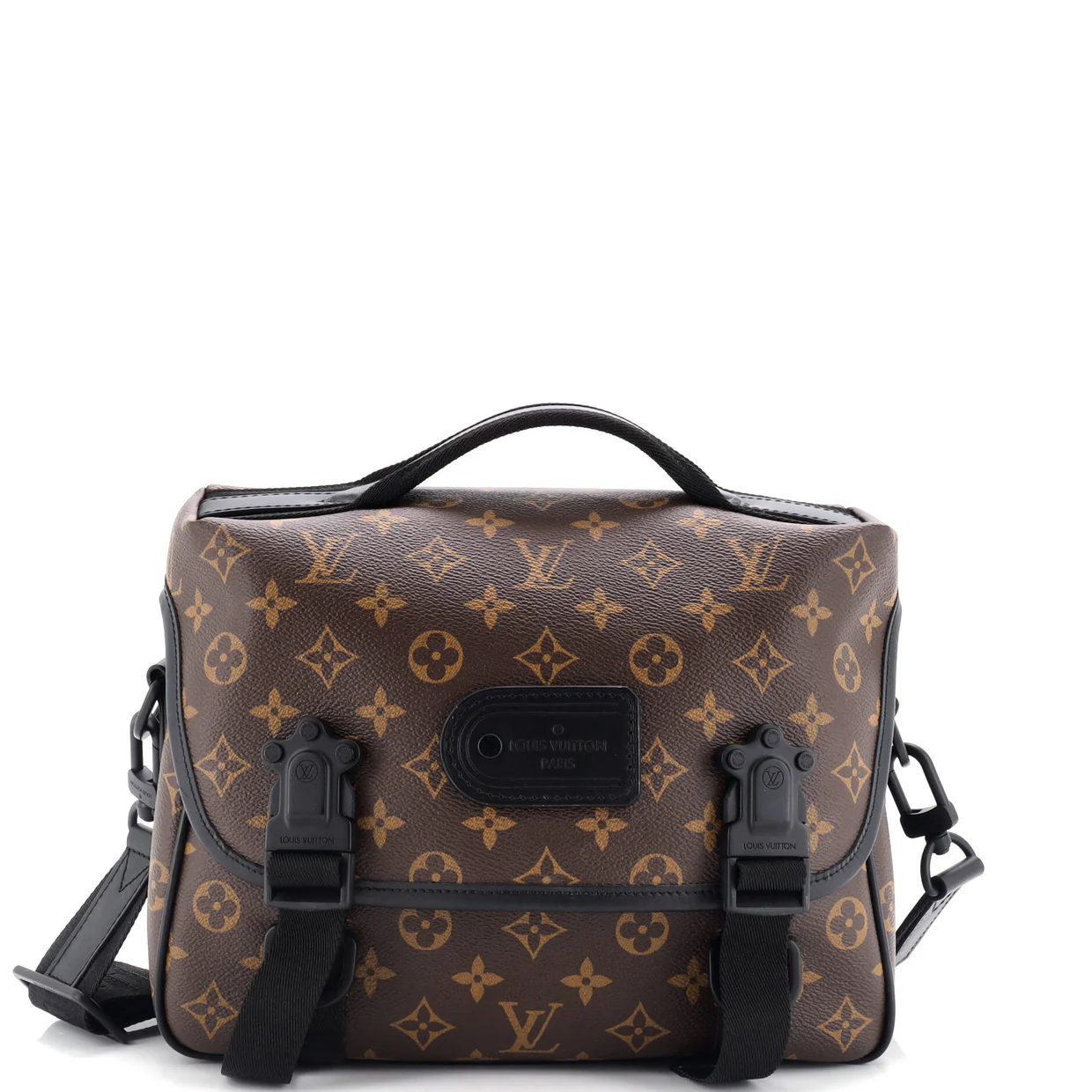 LV Trail Messenger Bag Macassar Monogram Canvas - Deep Luxury