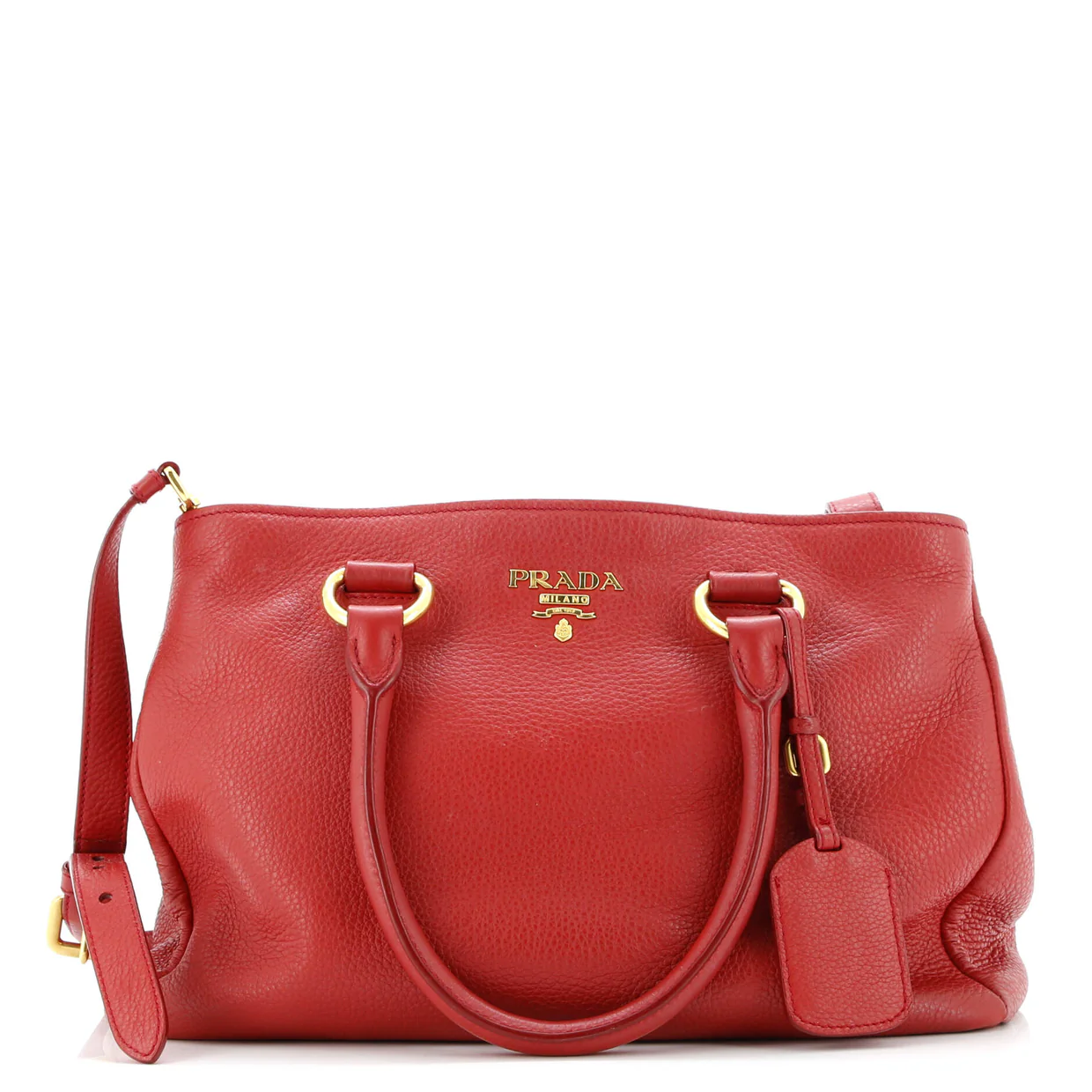 Convertible Boston Bag Vitello Daino Medium - Deep Luxury