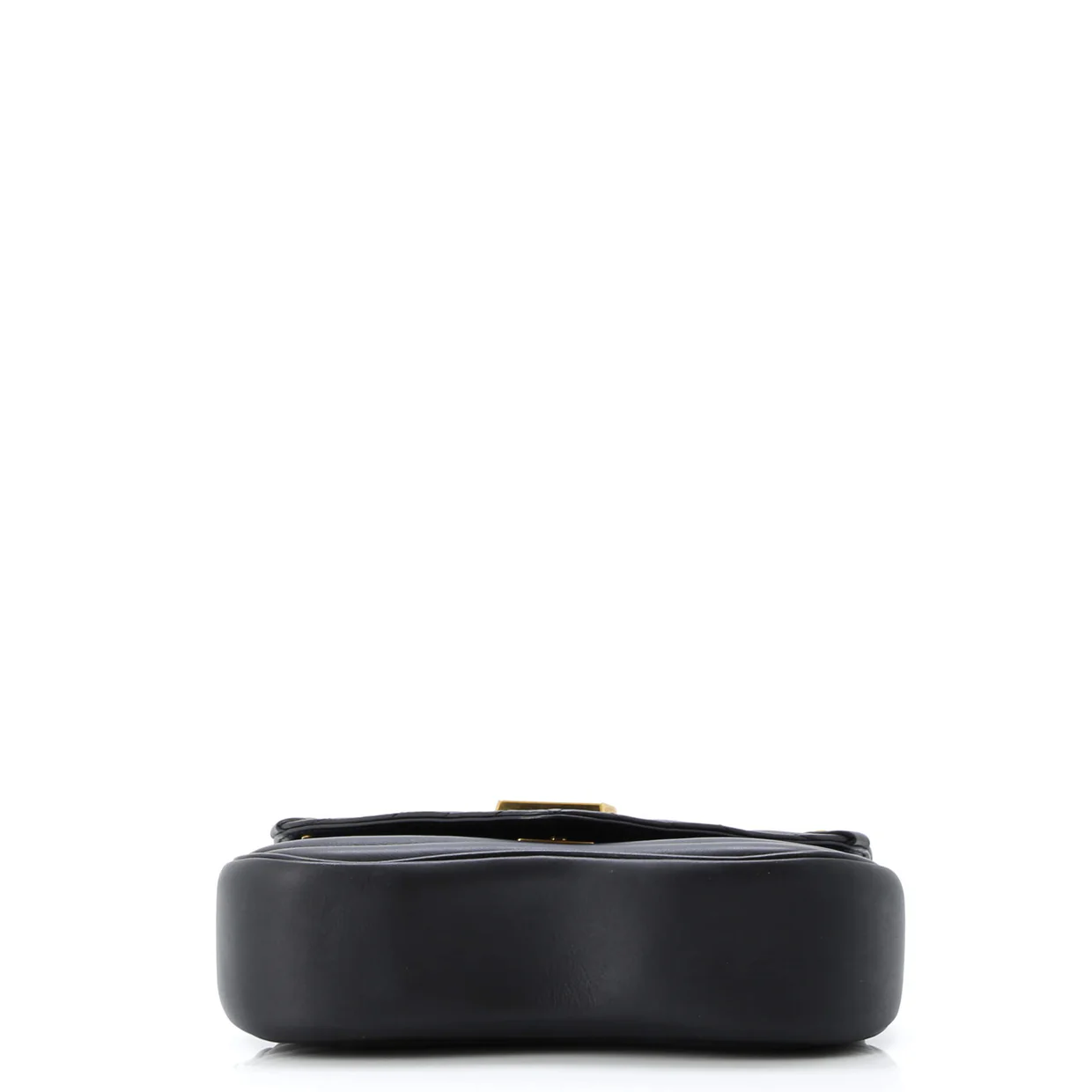 New Wave Chain Bag Quilted Leather MM - Deep Luxury