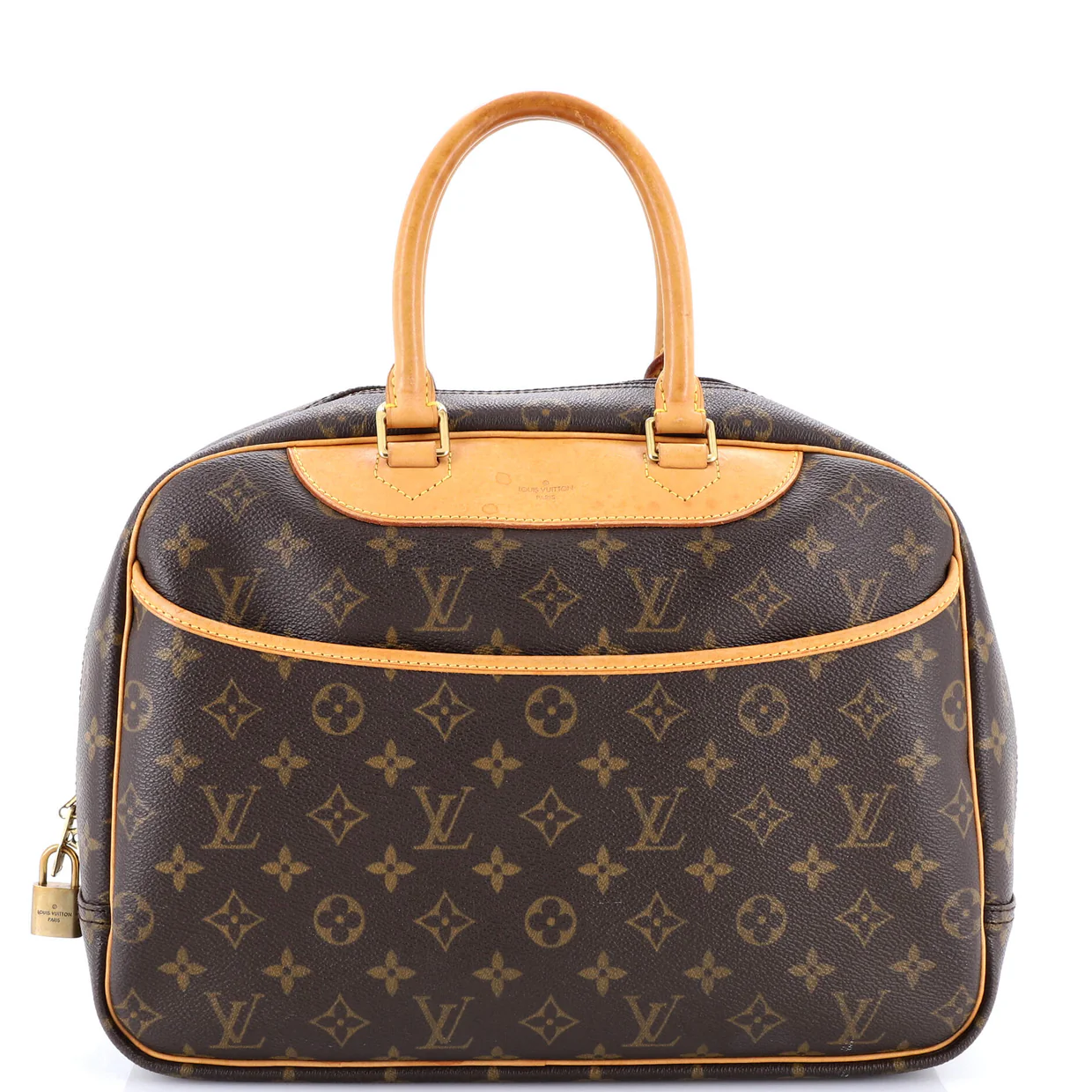Trouville Handbag Monogram Canvas - Deep Luxury
