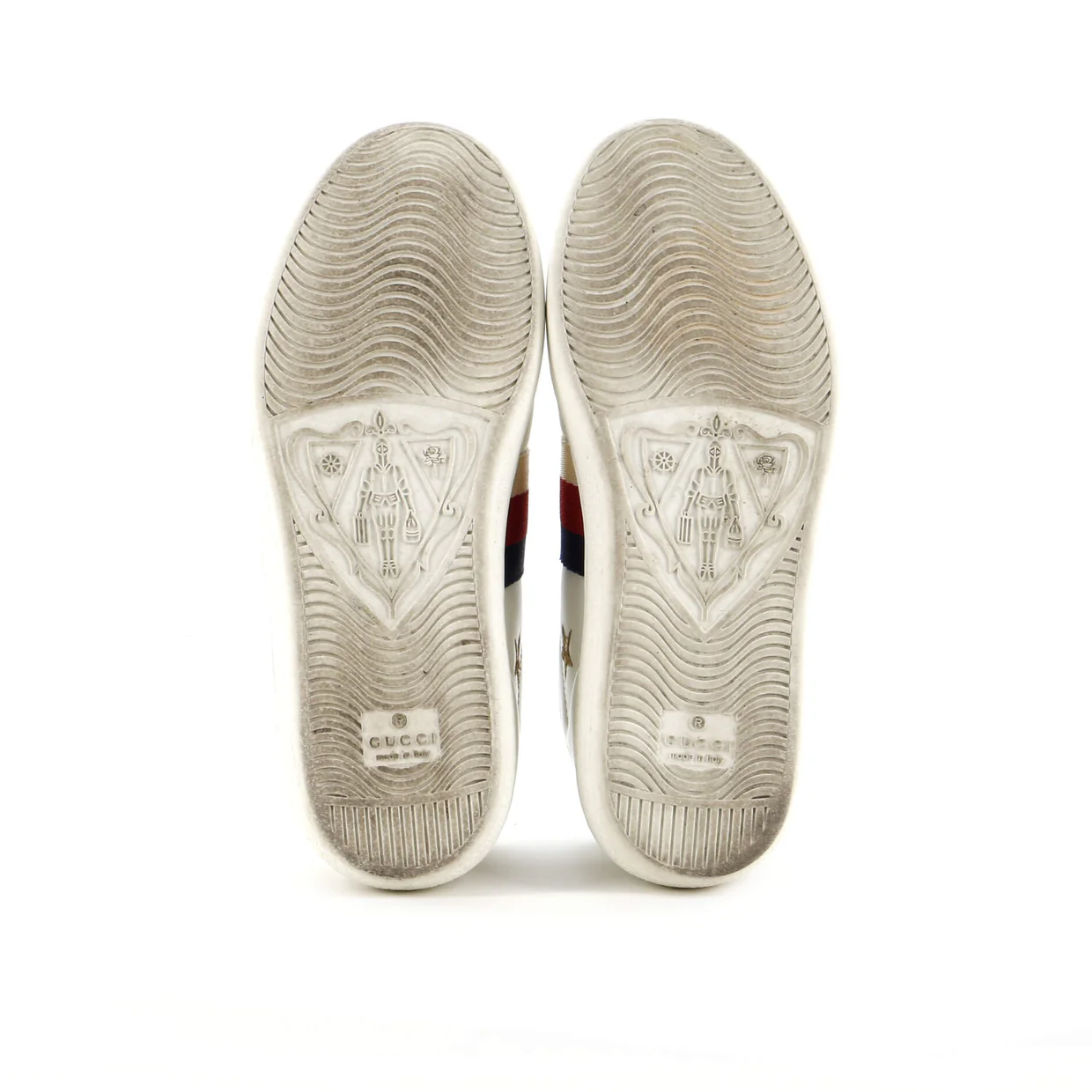 Ace Sneakers Embroidered Leather - Deep Luxury