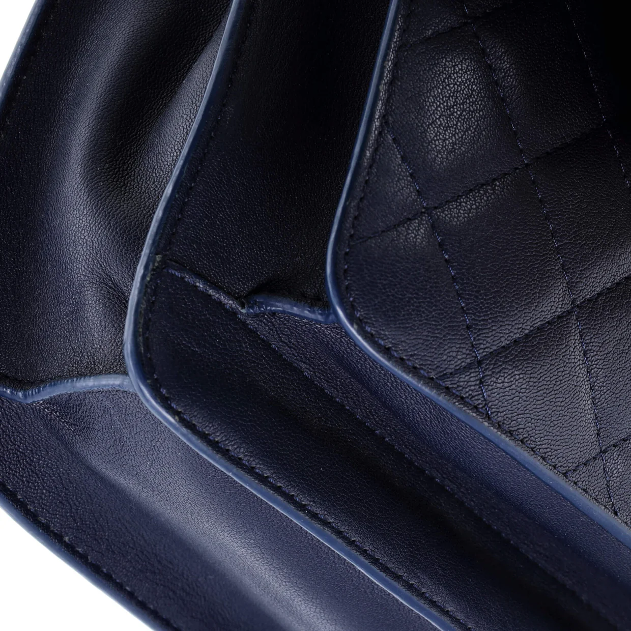 CC Box Flap Bag Quilted Calfskin Small - Deep Luxury